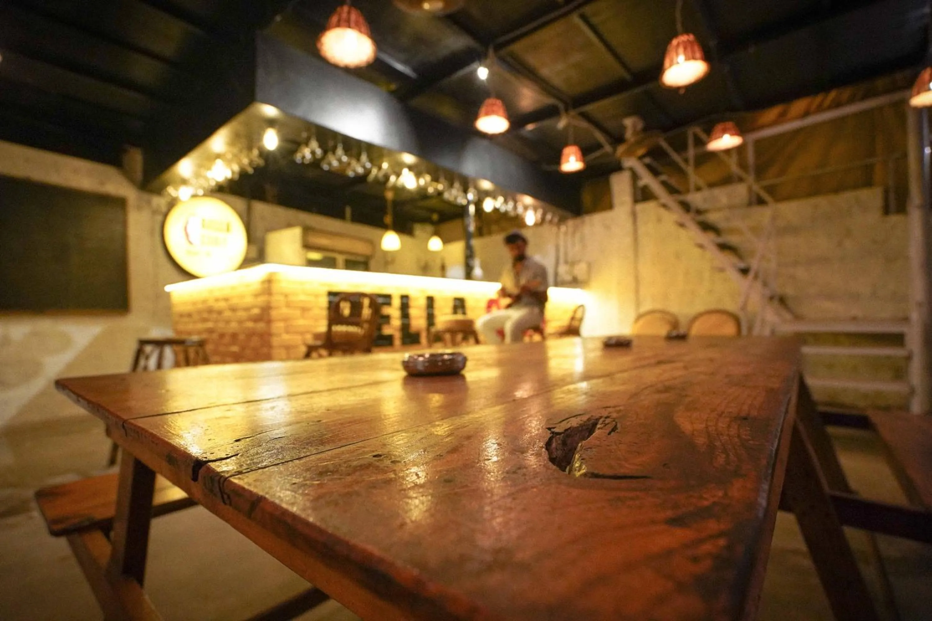 Lounge or bar in Whoopers Hostel Palolem