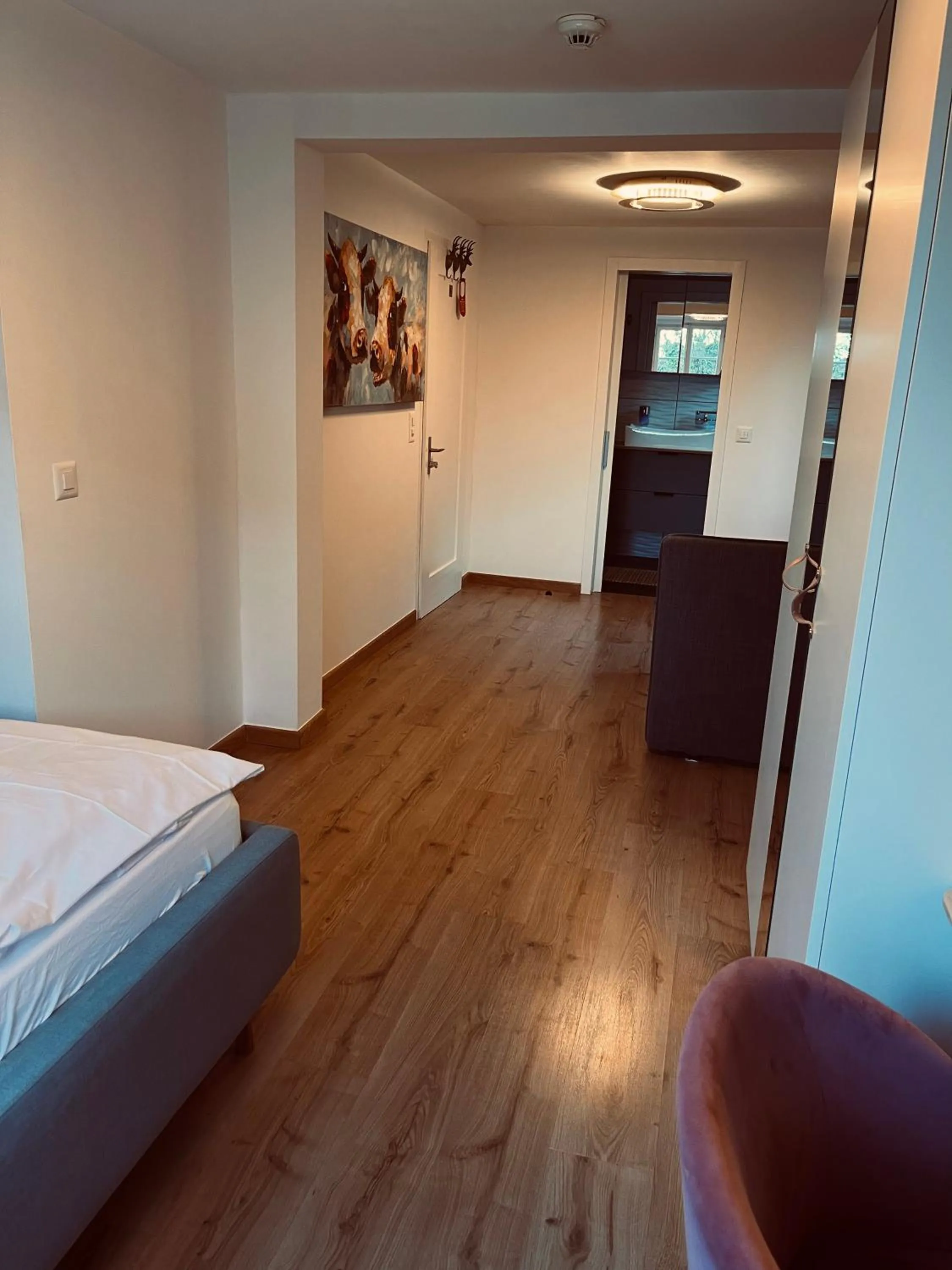 Bed in Boutique Hotel Bellevue B&B am Brienzersee Iseltwald Interlaken