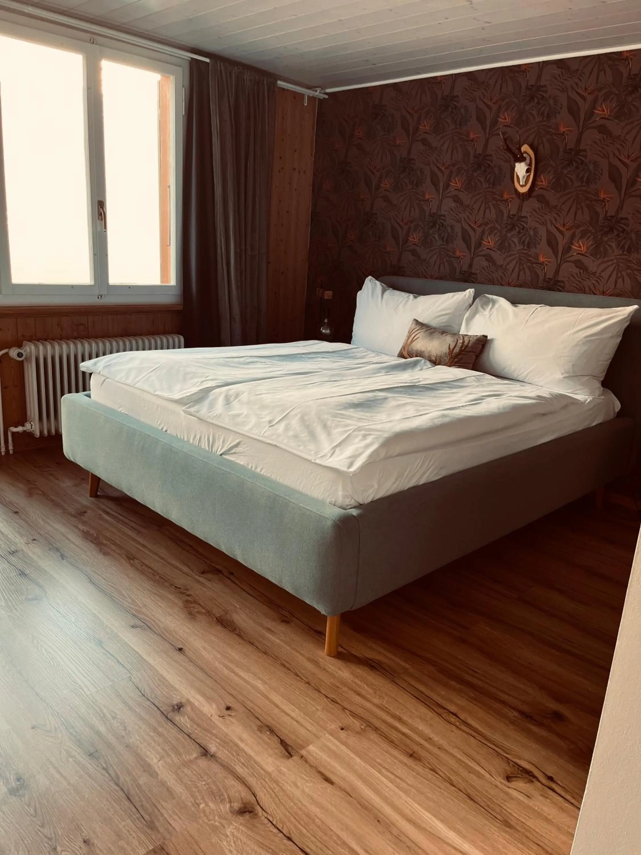 Bed in Boutique Hotel Bellevue B&B am Brienzersee Iseltwald Interlaken