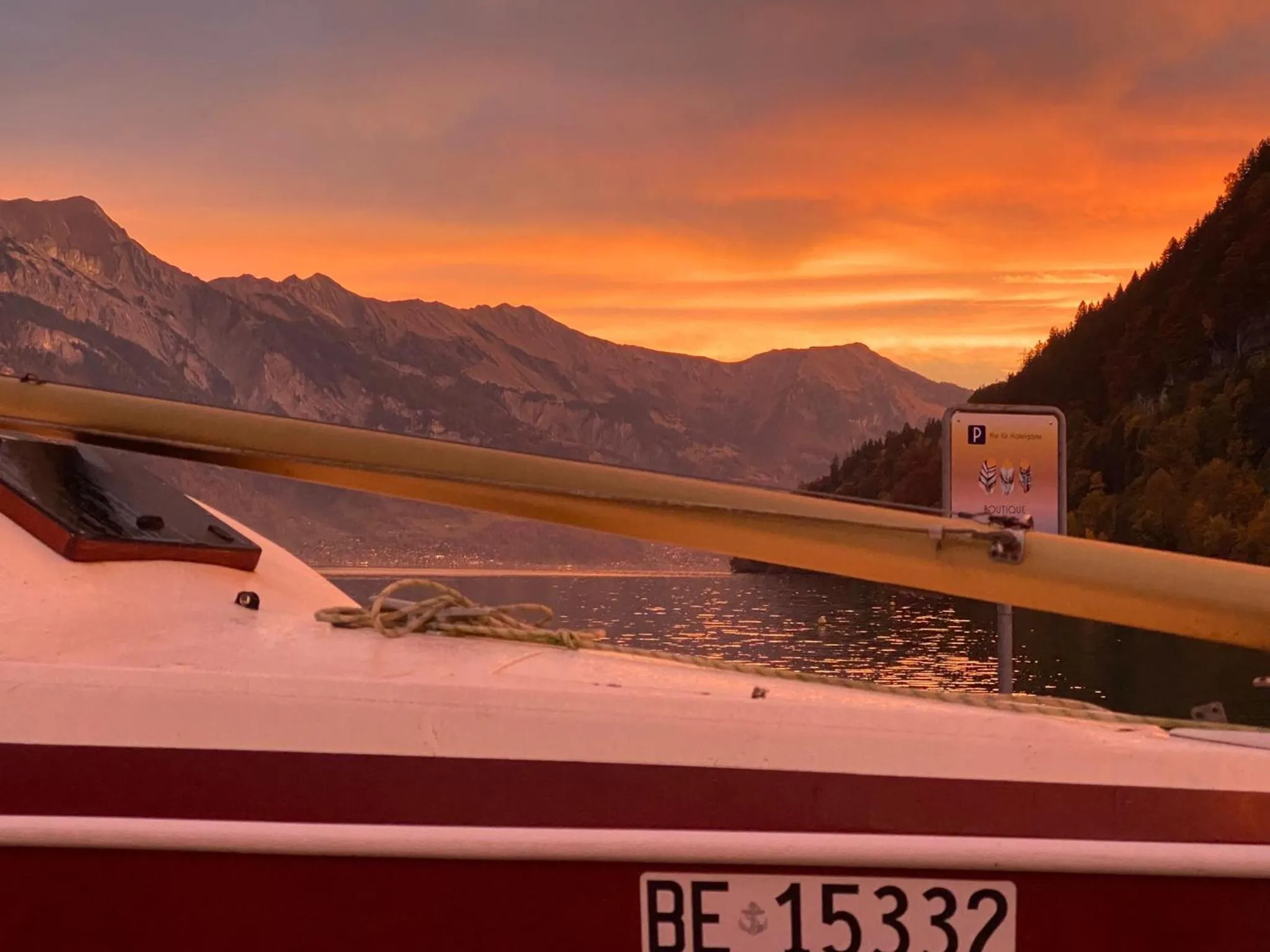 Day in Boutique Hotel Bellevue B&B am Brienzersee Iseltwald Interlaken