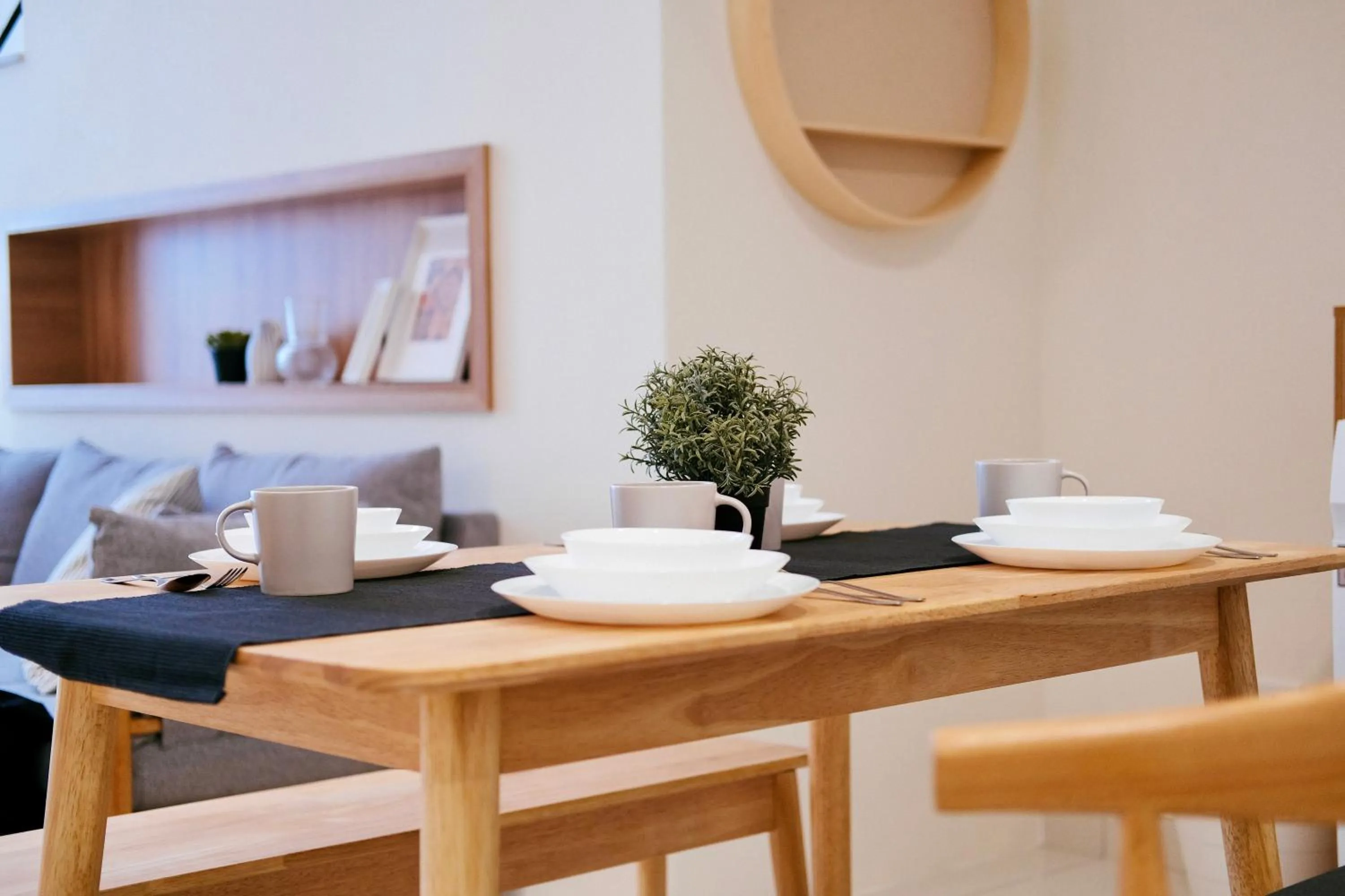 Dining area in Arte Mont Kiara by CozyNest