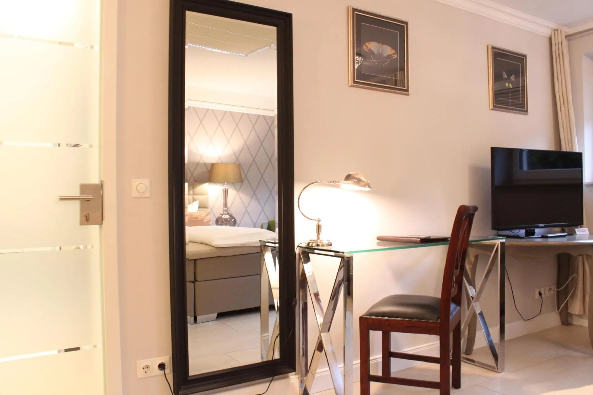 Bed in Hotel Villa Sommer