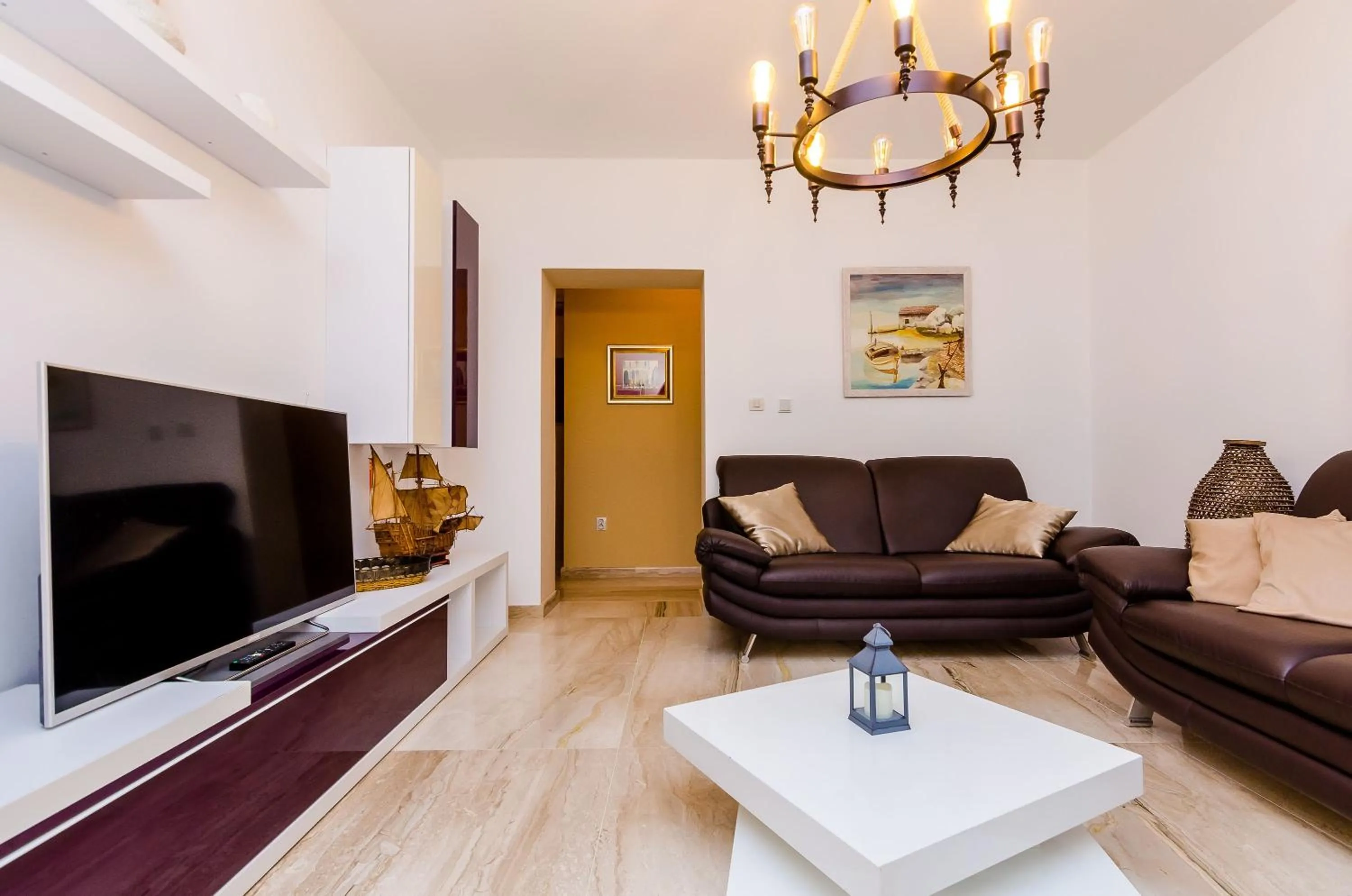 Living room in Camelia Luxury Apartments