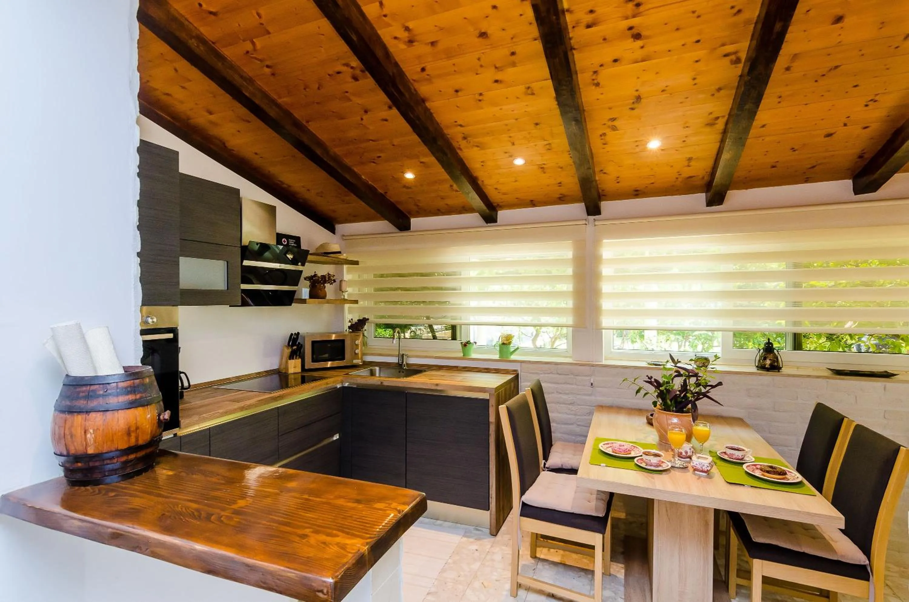 Kitchen or kitchenette in Camelia Luxury Apartments