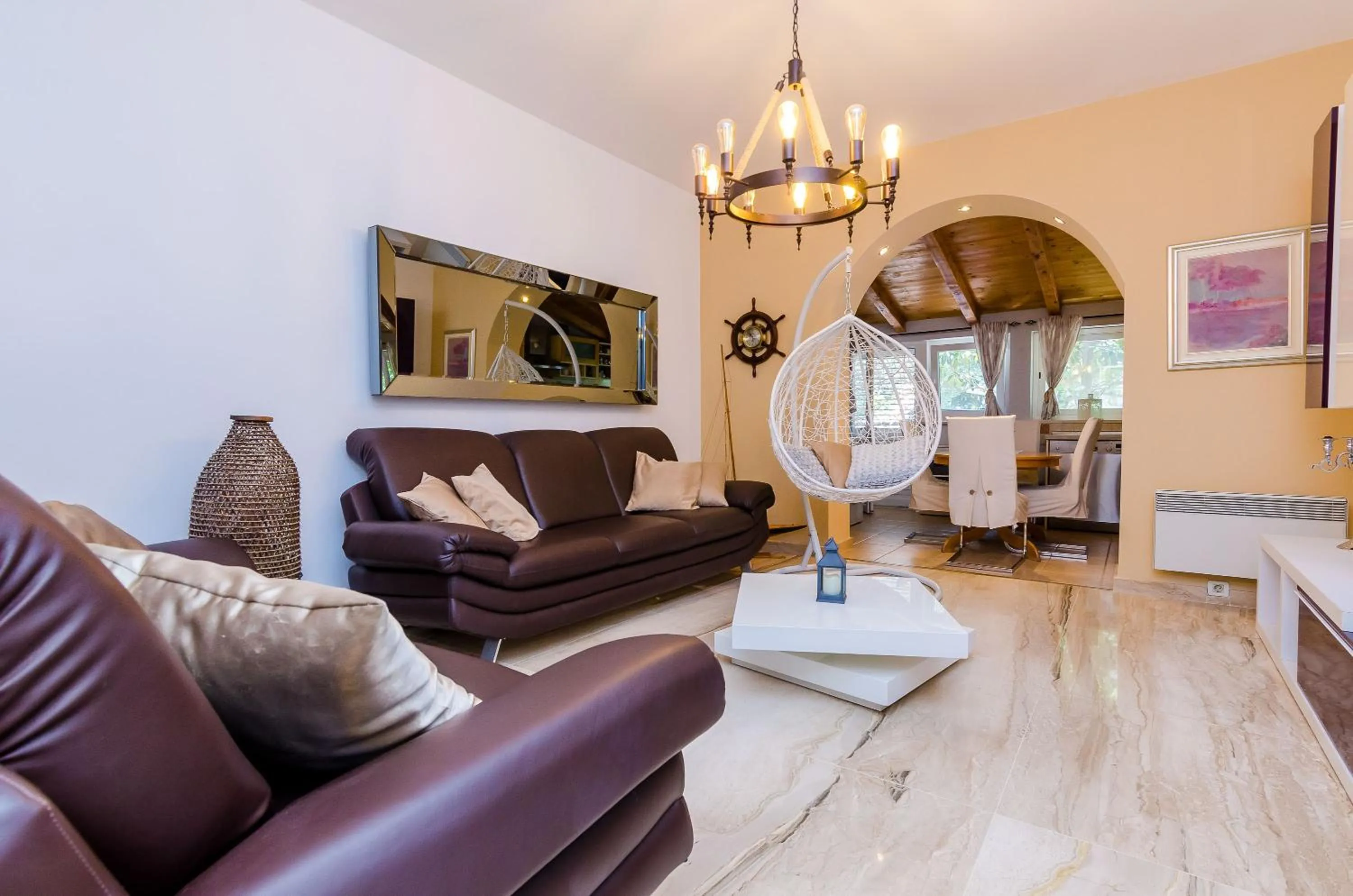 Living room in Camelia Luxury Apartments