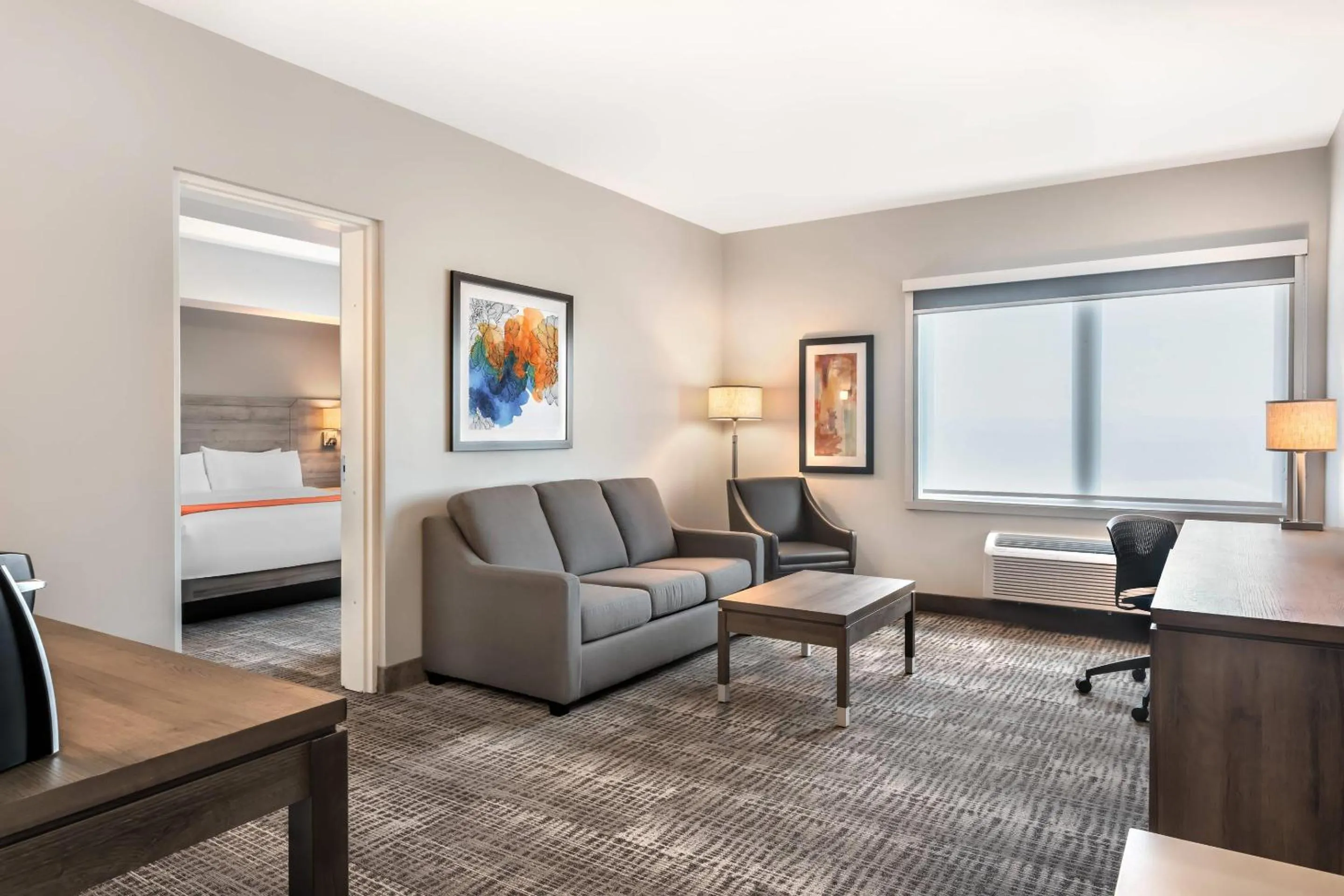 Bedroom in Amsterdam Inn & Suites, an Ascend Collection Hotel