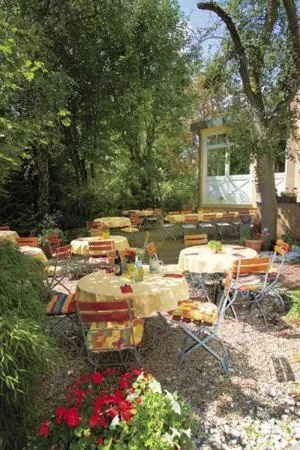 Patio in Hotel Franken