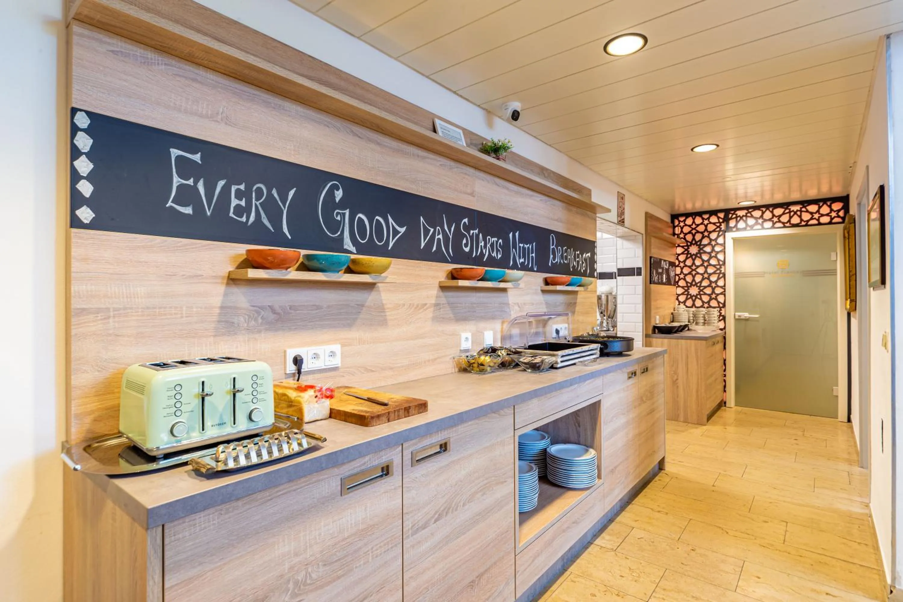 Coffee/tea facilities in Hotel Franken