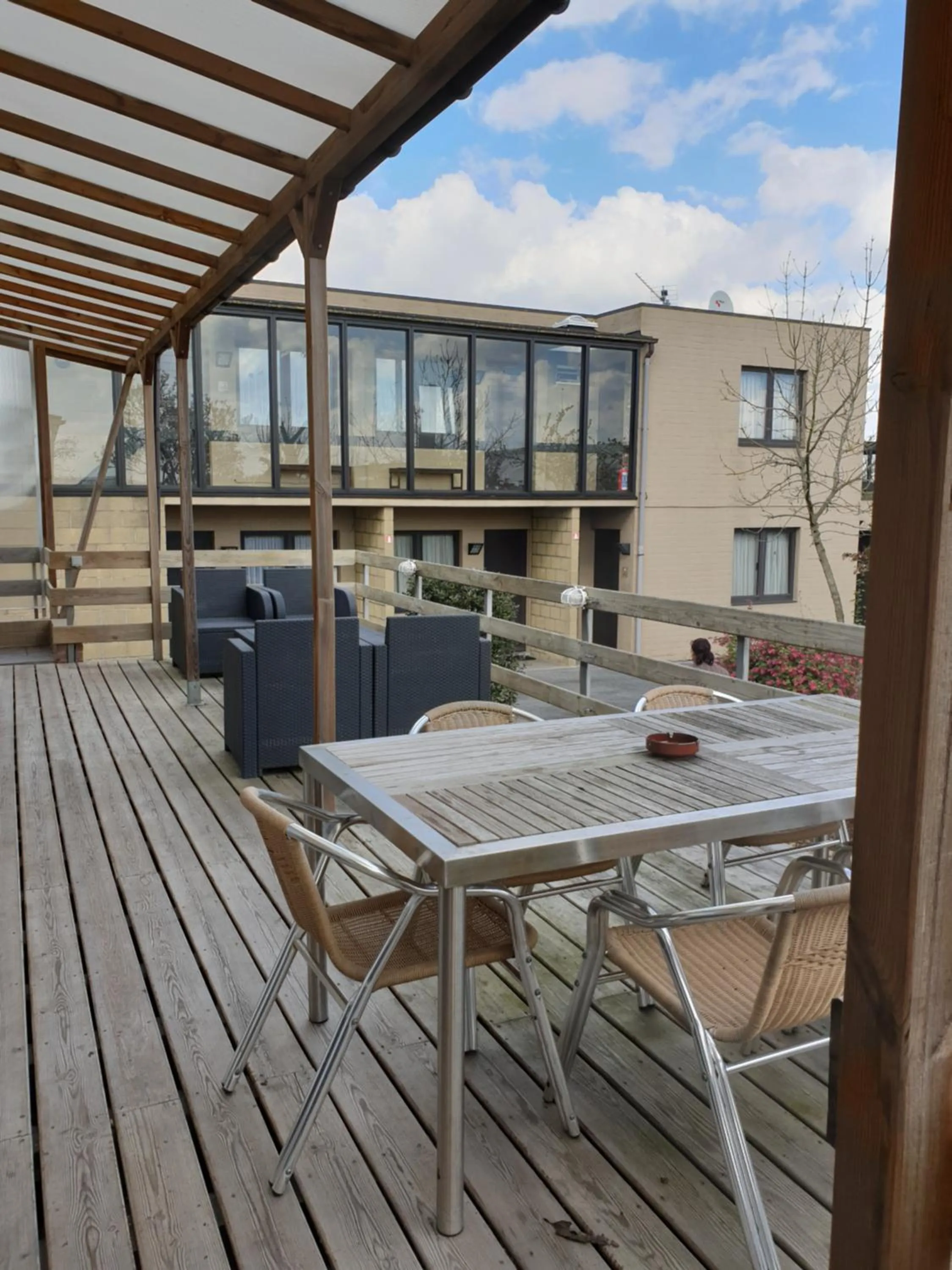 Balcony/Terrace in Hostellerie Daiseldaele
