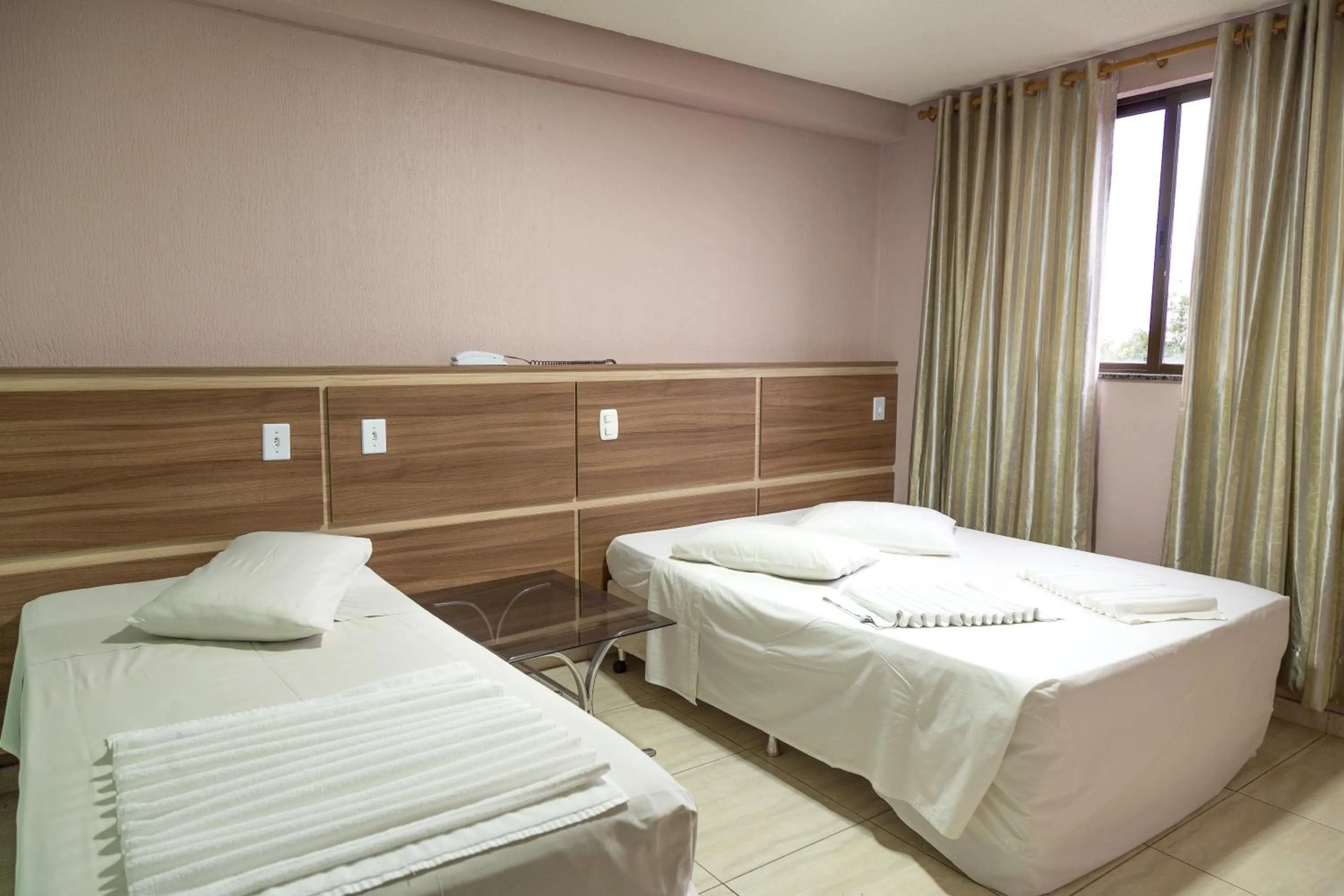 Bed in Hotel Arterial