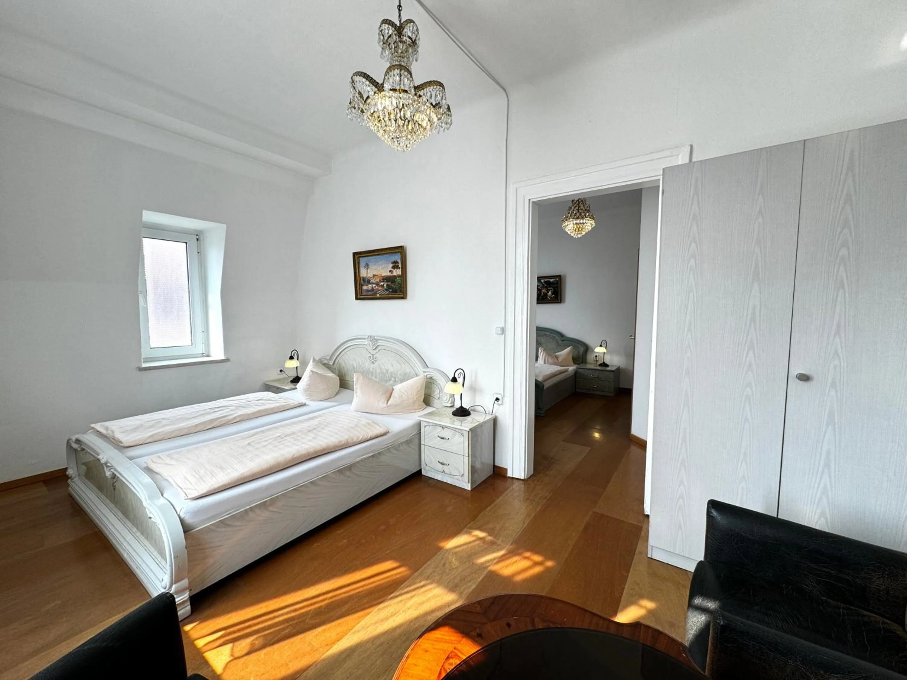 Bed in Hotel Zu den Linden