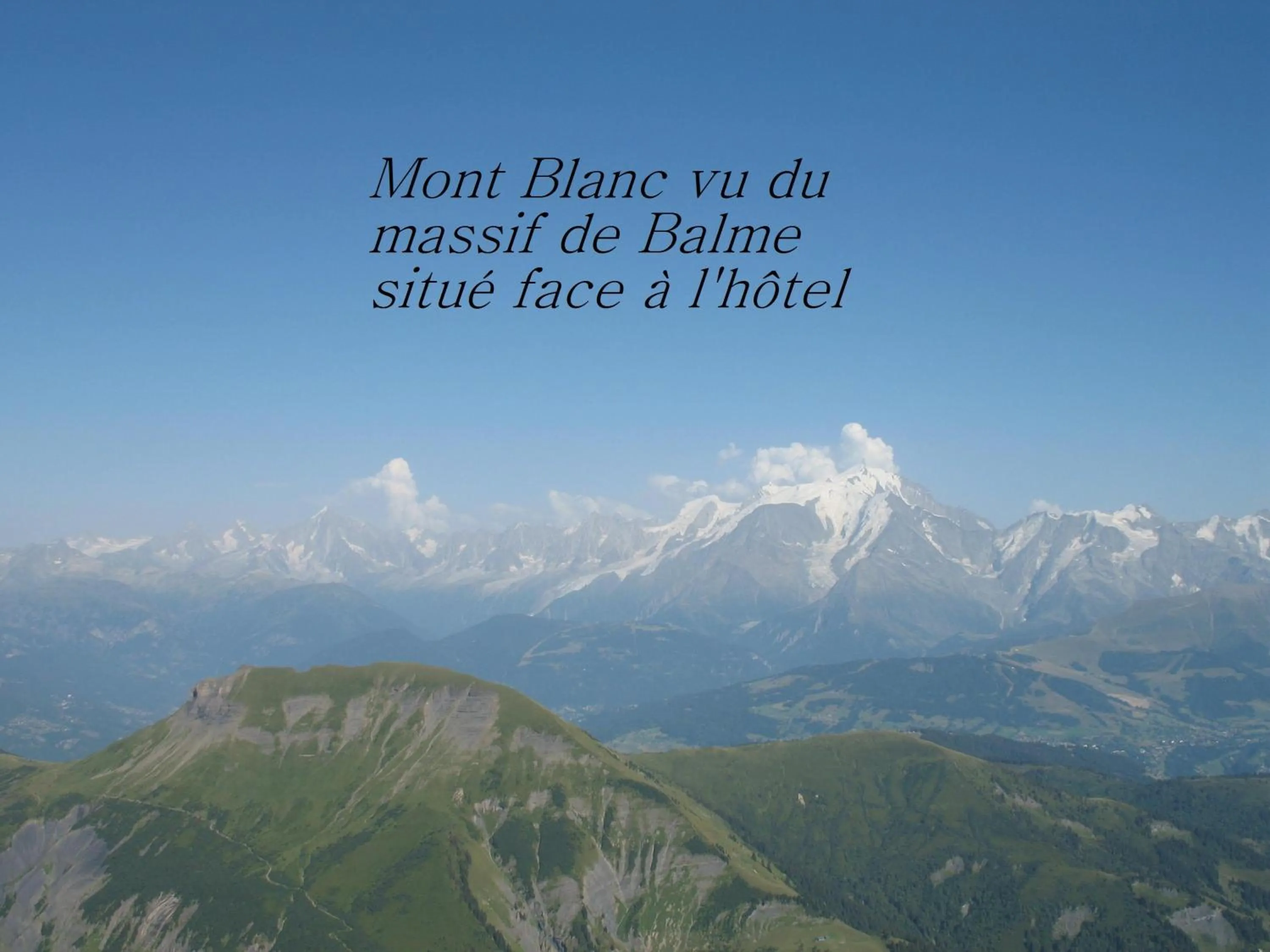 Area and facilities in Hôtel Bellachat