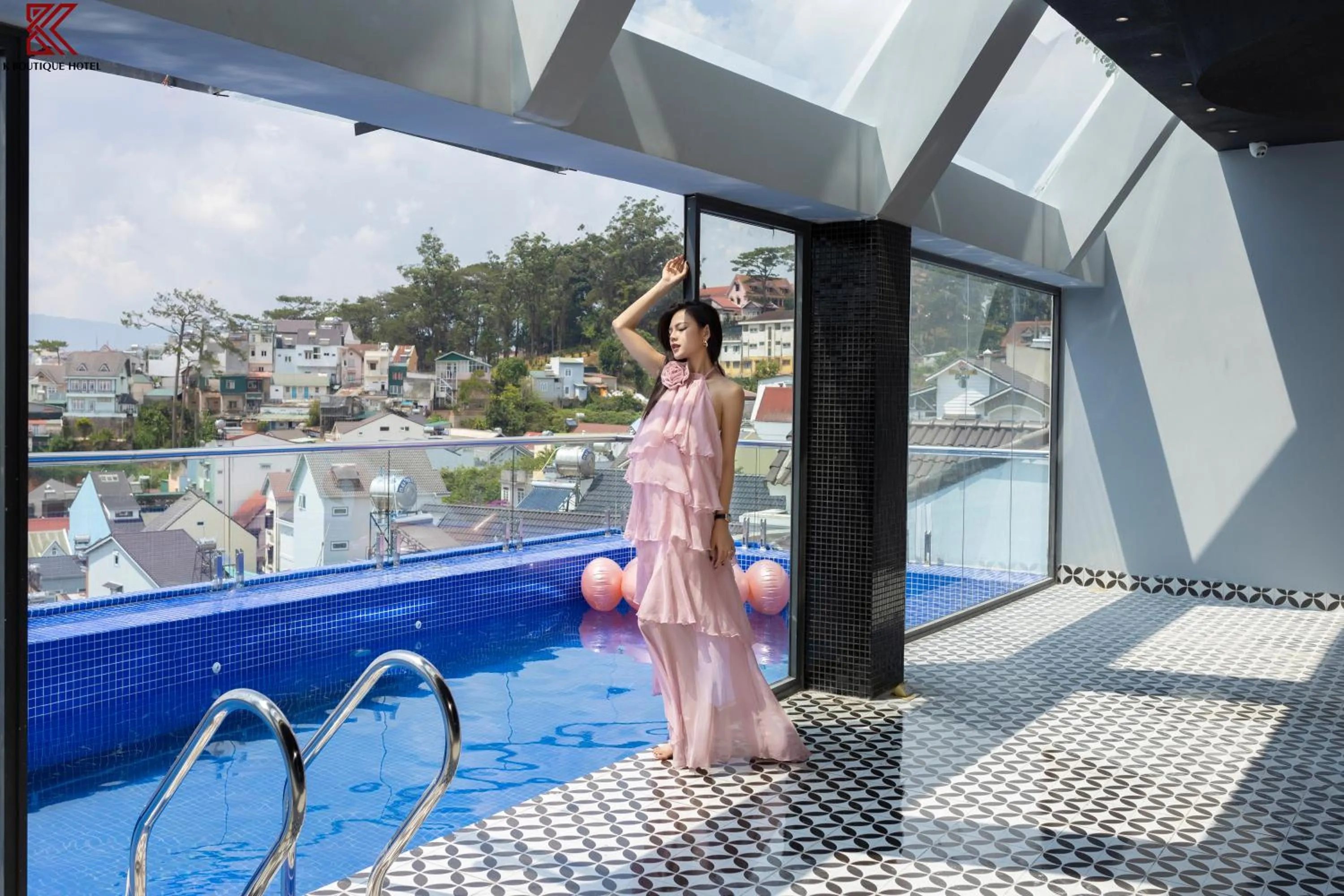 People in TTR Skypool View Hotel