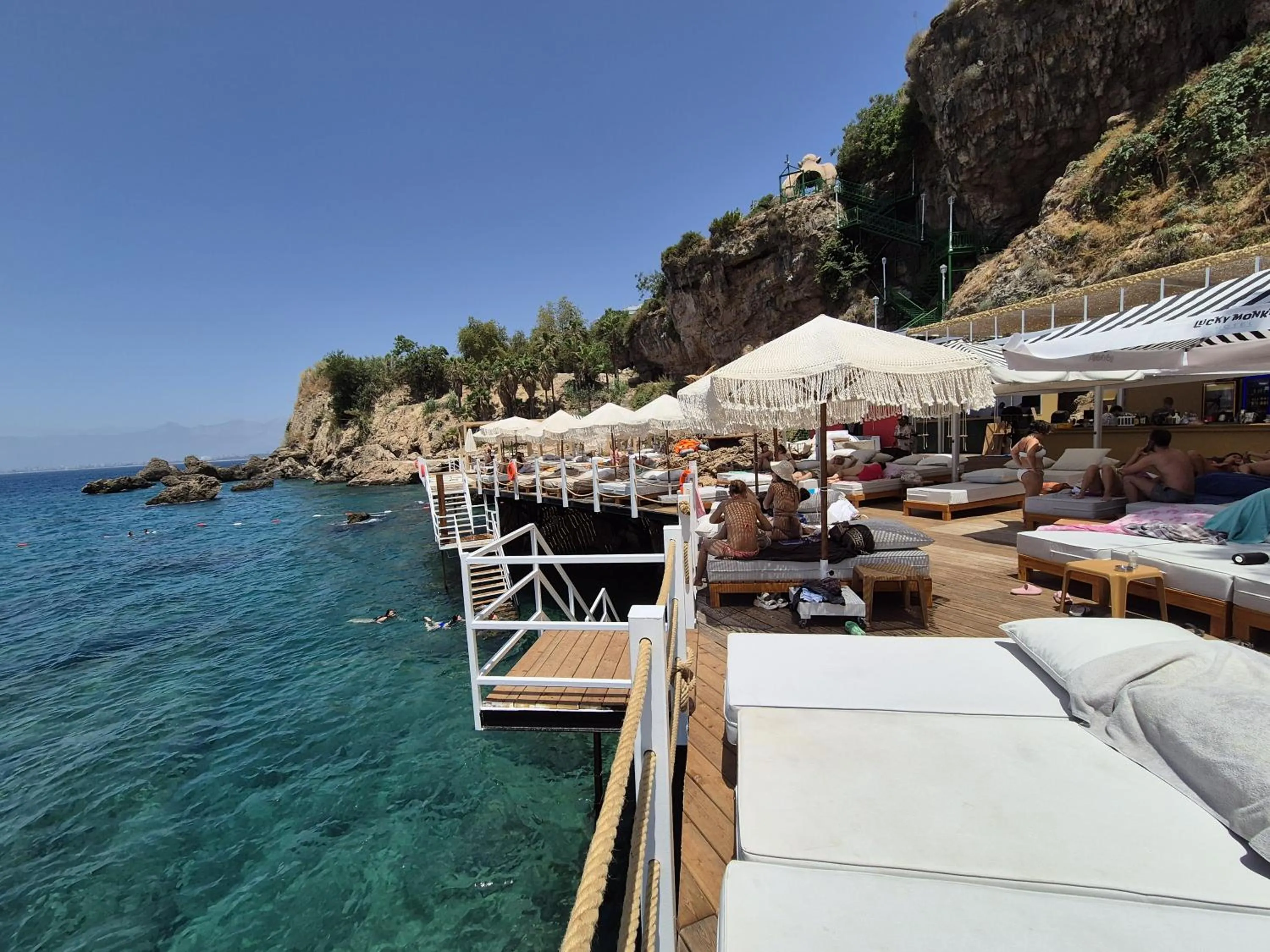 Beach in Lucky Monkey Hotel