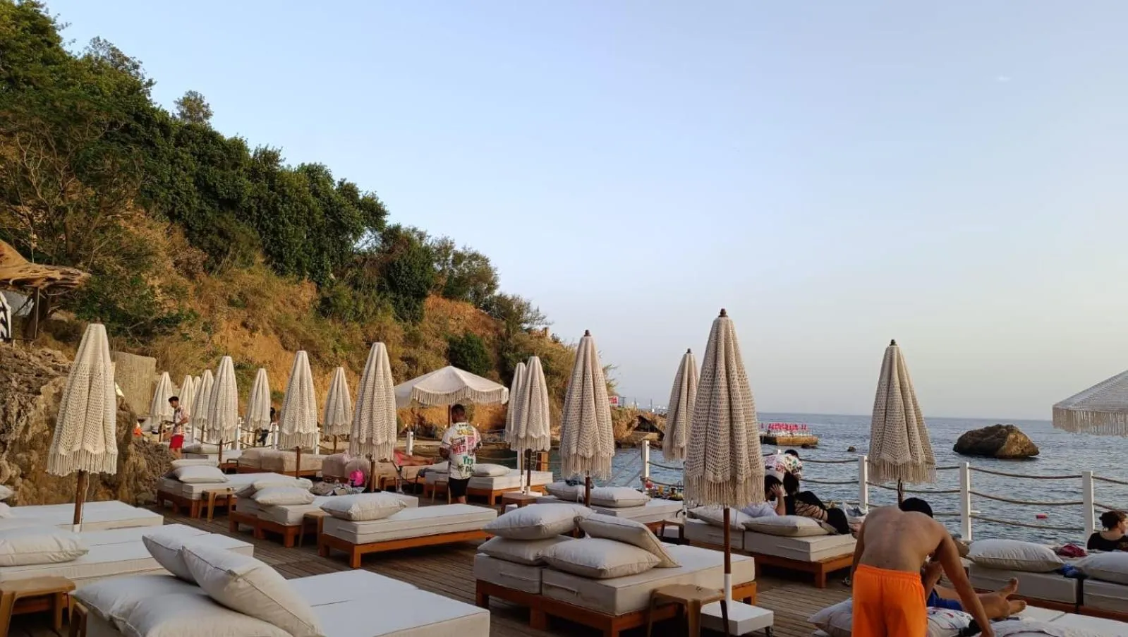 Beach in Lucky Monkey Hotel