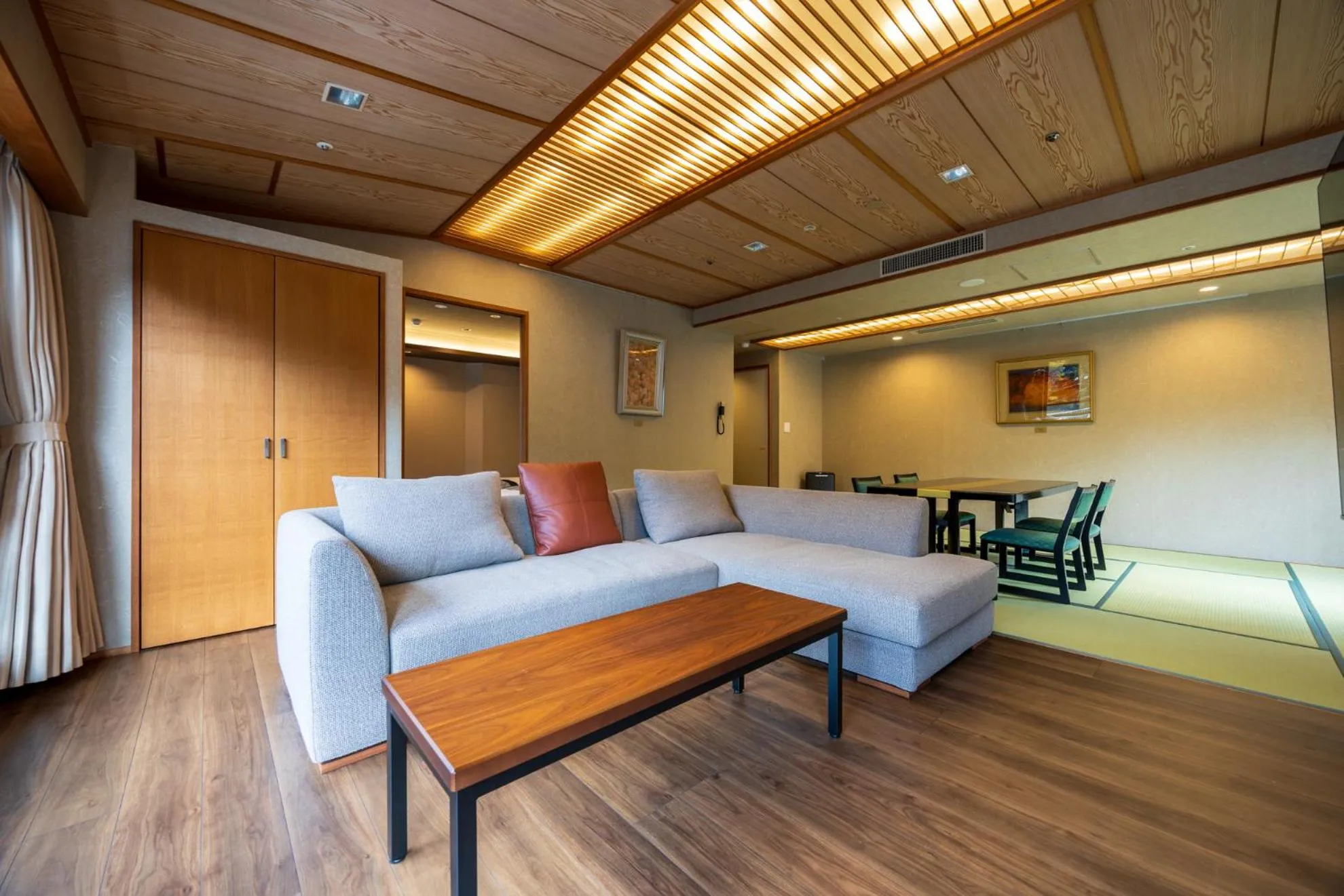 Living room in Hakone Yumoto Onsen Hotel Kajikaso