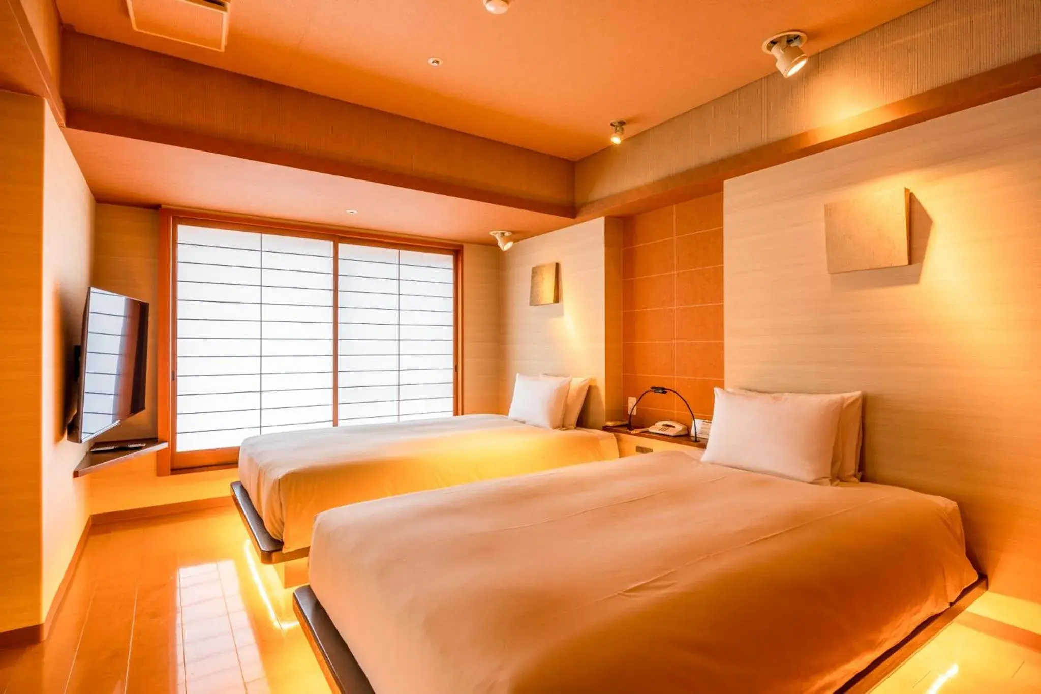 Bedroom, Bed in Hakone Yumoto Onsen Hotel Kajikaso Bedroom, Bed in Hakone Yumoto Onsen Hotel Kajikaso