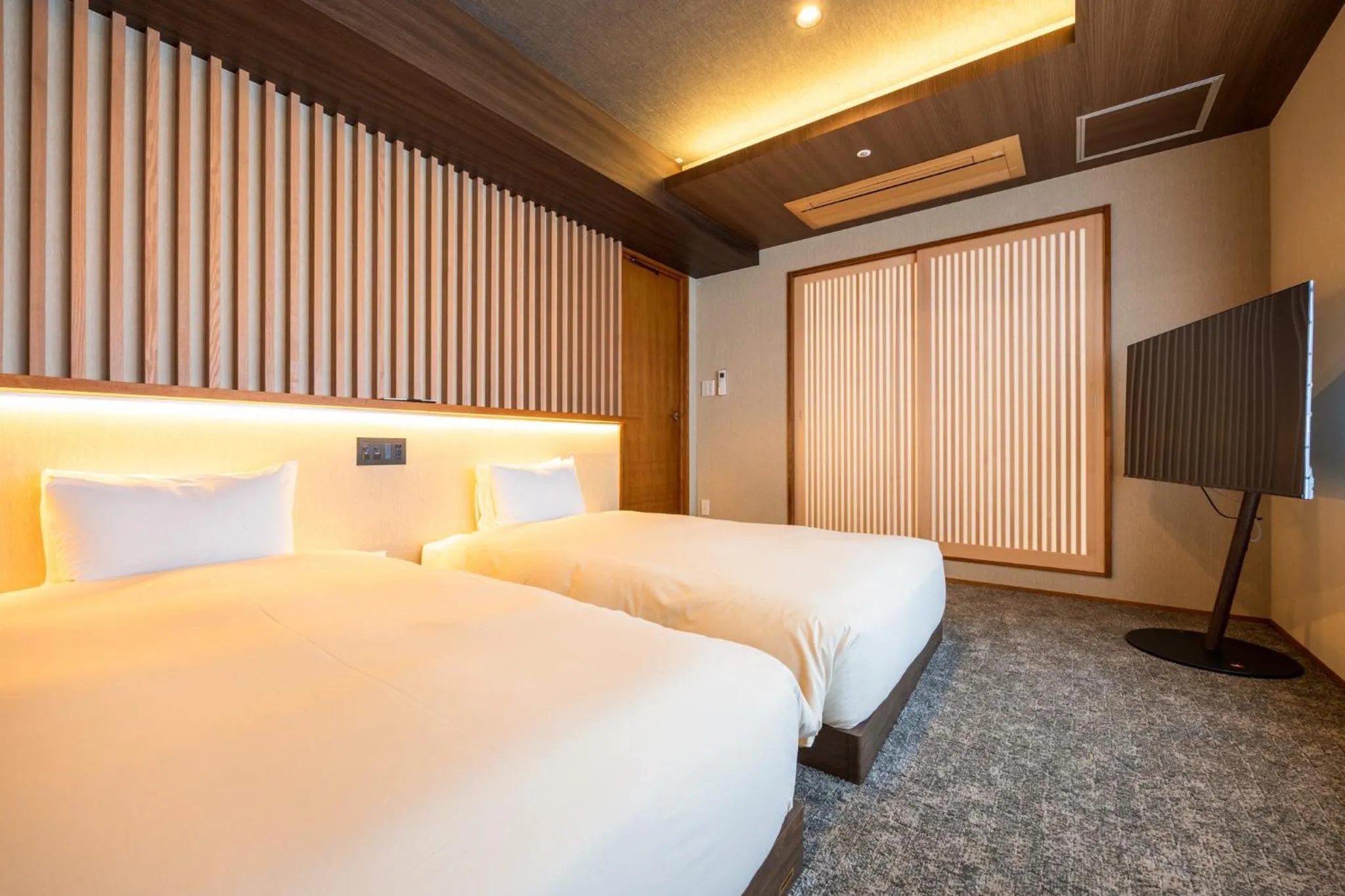 Bedroom, Bed in Hakone Yumoto Onsen Hotel Kajikaso