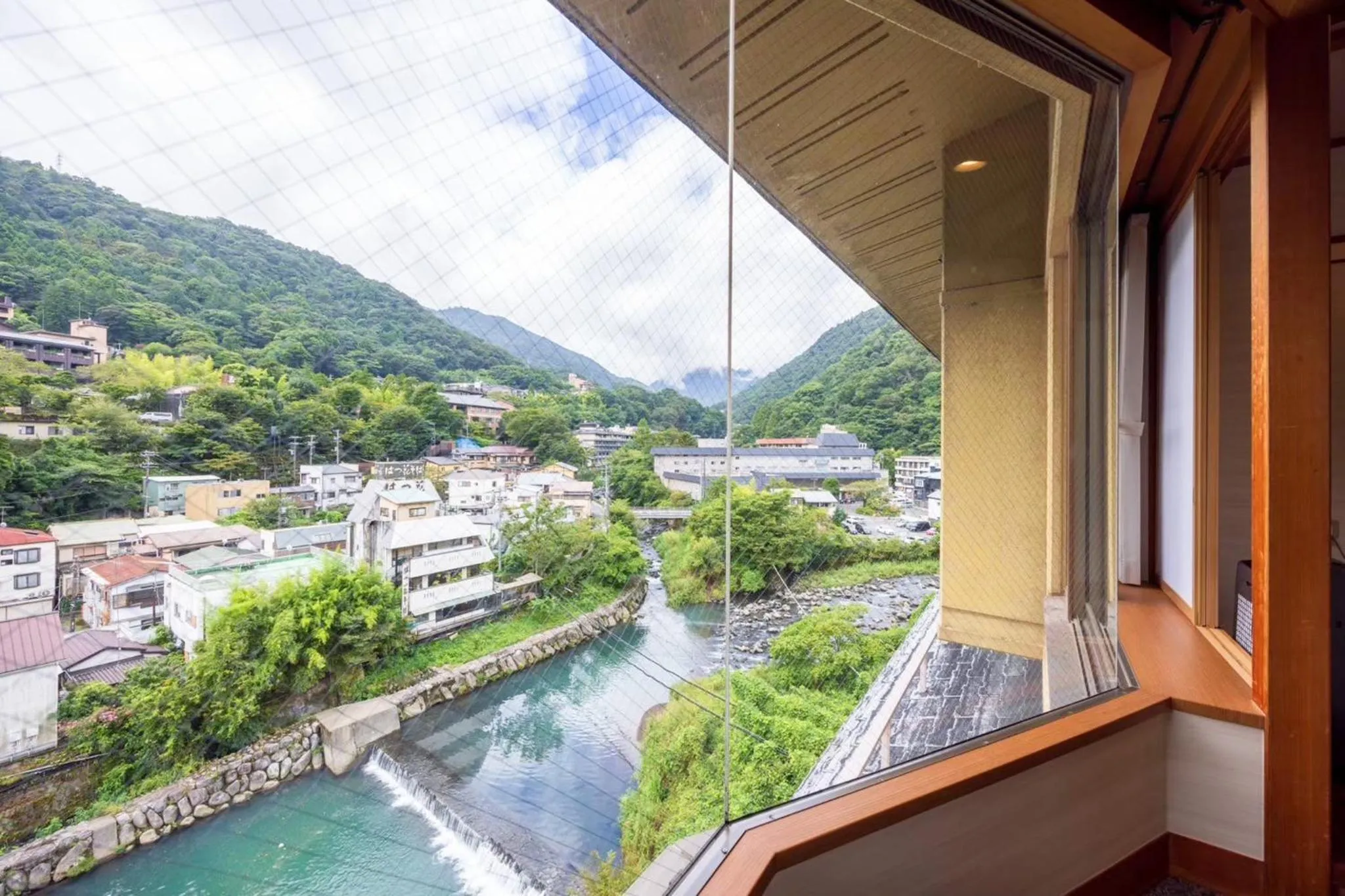 River view in Hakone Yumoto Onsen Hotel Kajikaso