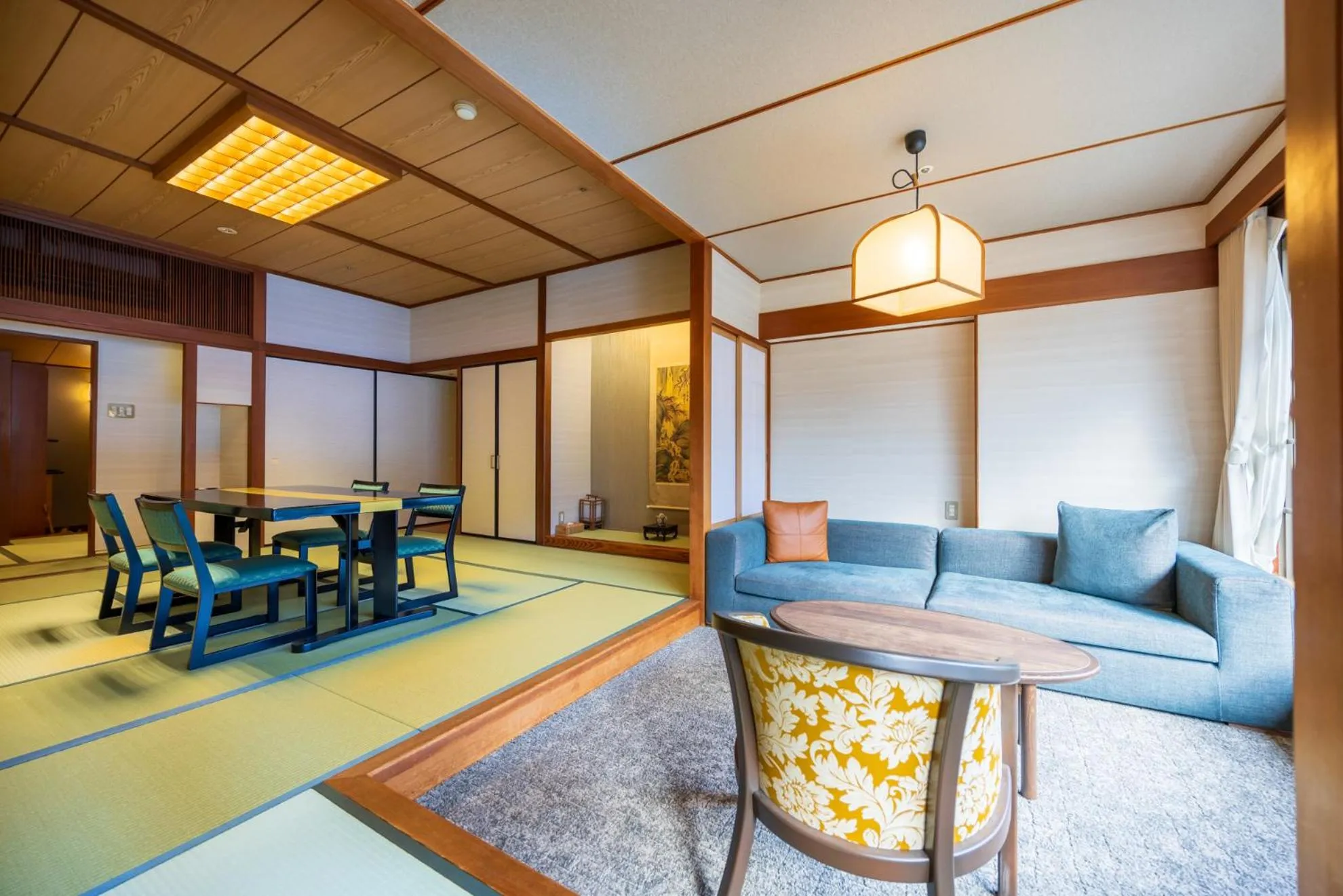 Living room in Hakone Yumoto Onsen Hotel Kajikaso
