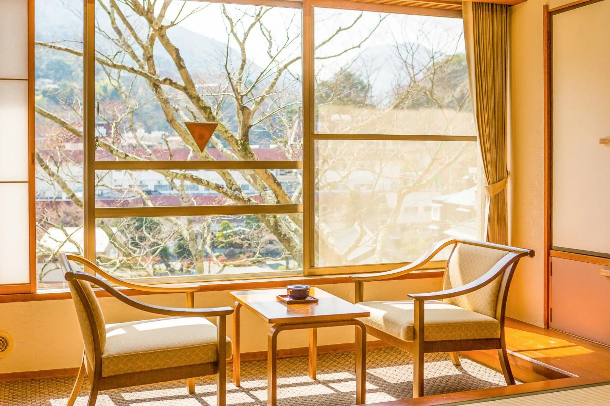 Living room in Hakone Yumoto Onsen Hotel Kajikaso