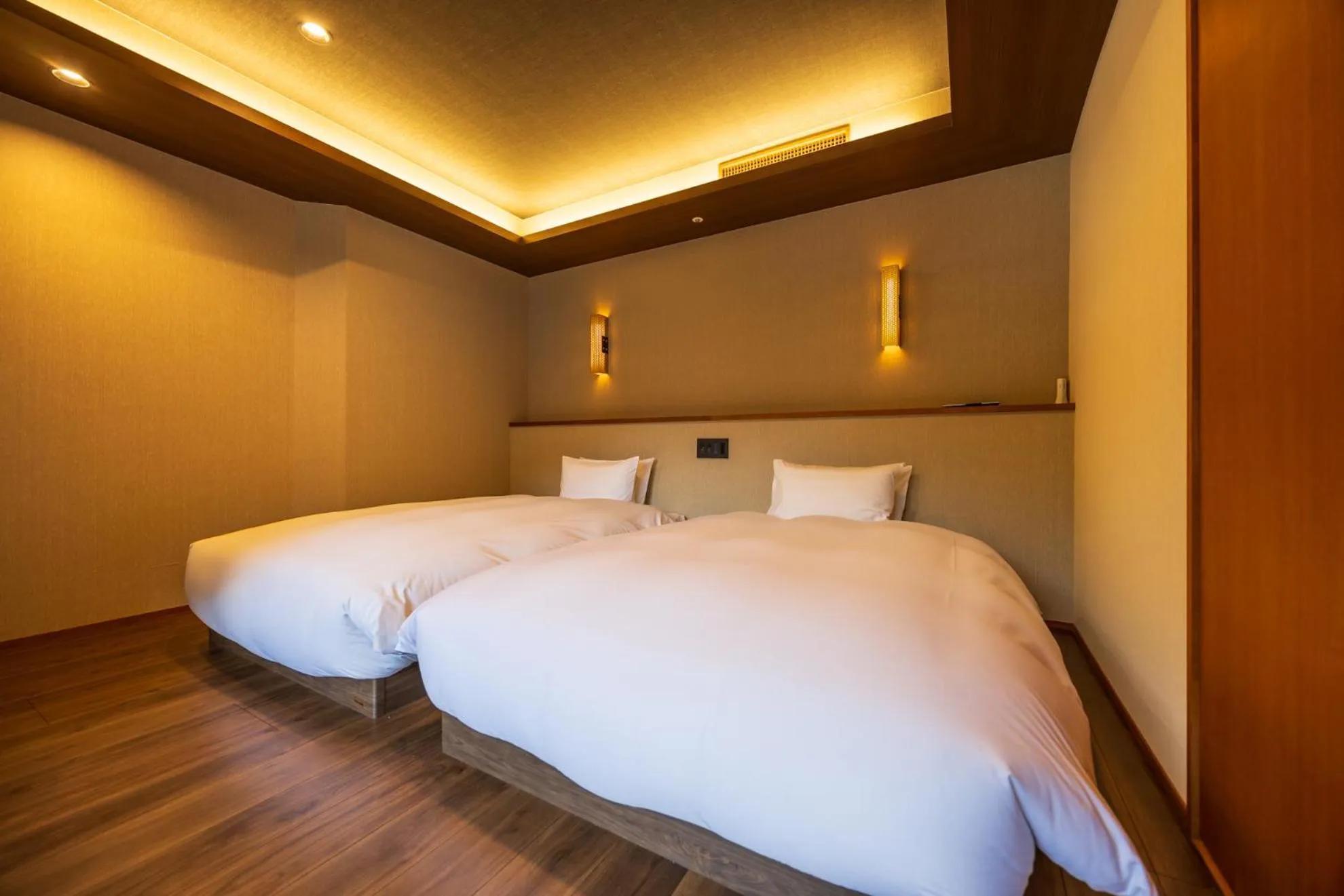 Bedroom, Bed in Hakone Yumoto Onsen Hotel Kajikaso