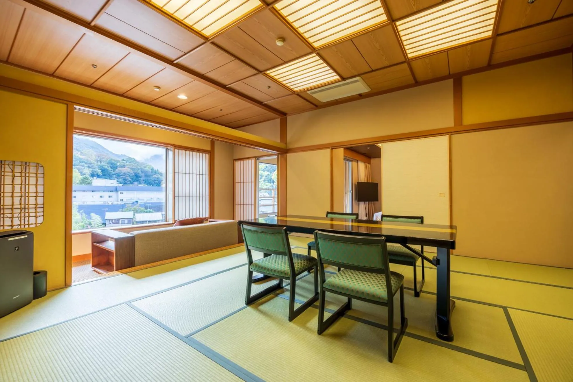 Living room in Hakone Yumoto Onsen Hotel Kajikaso