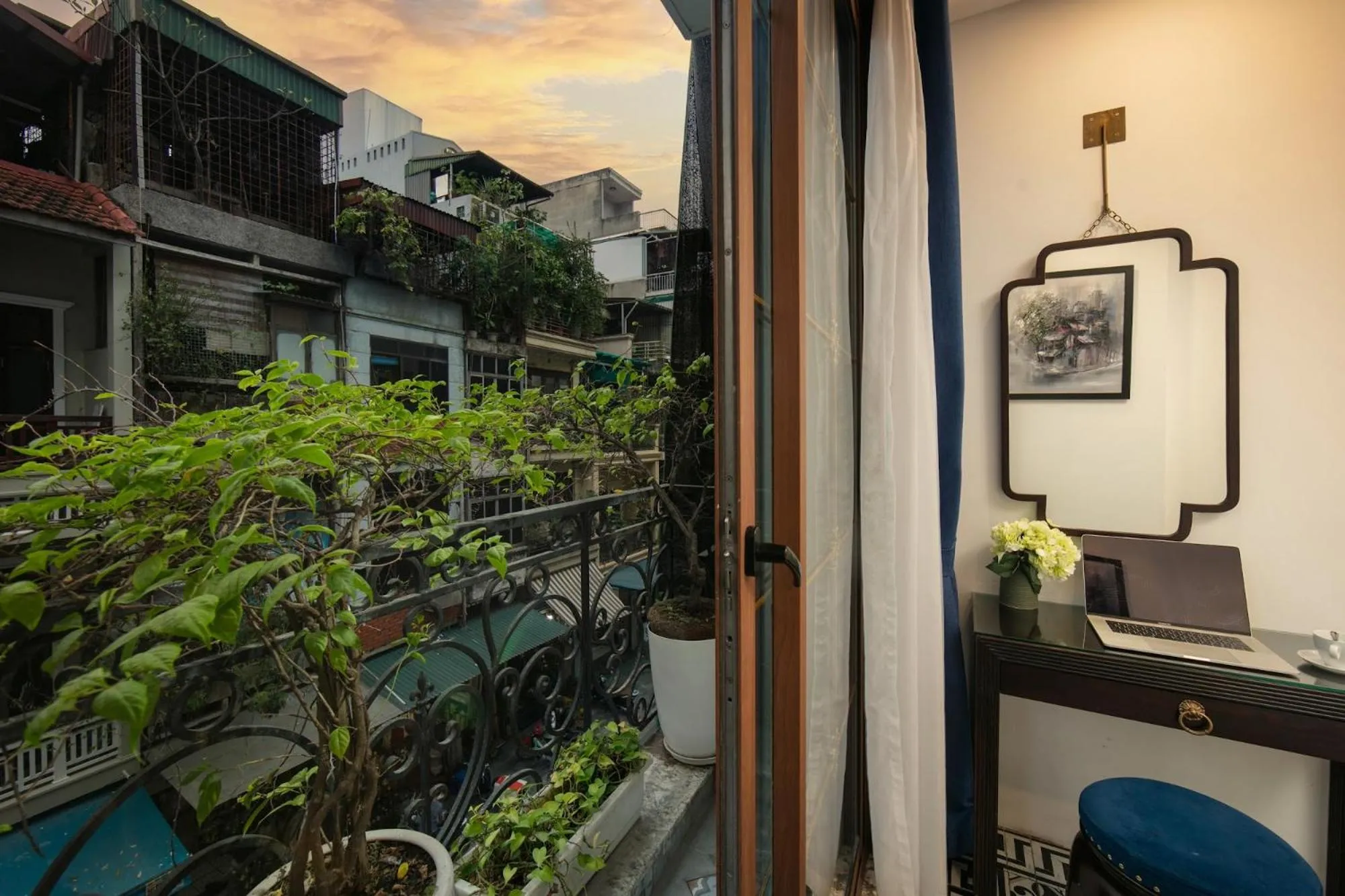 Garden view in Carillon Boutique Hotel