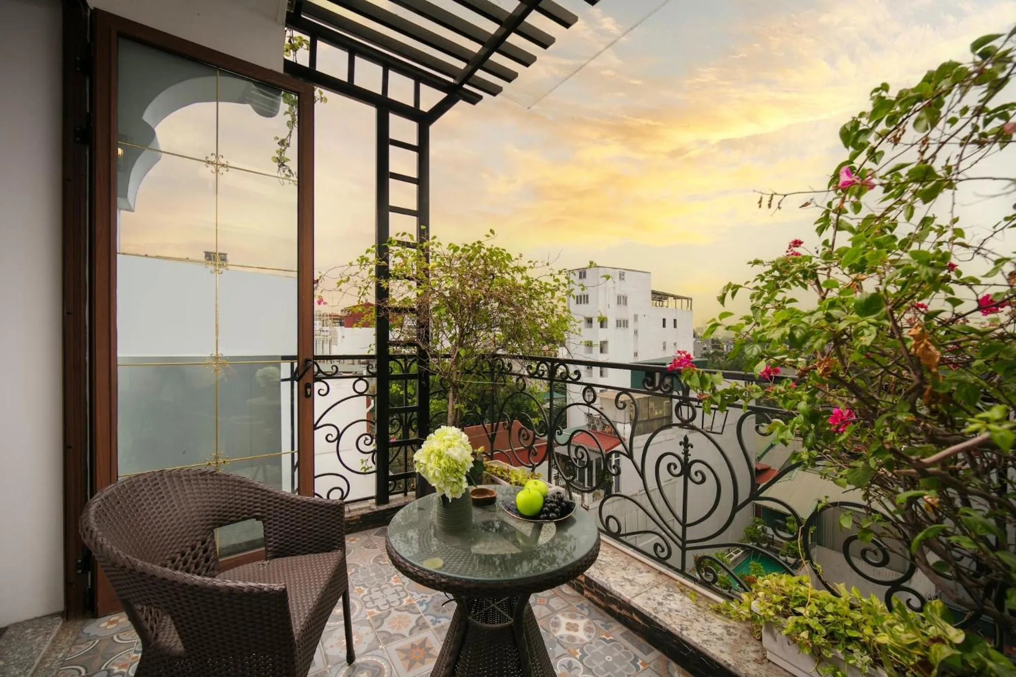 Balcony/Terrace in Carillon Boutique Hotel