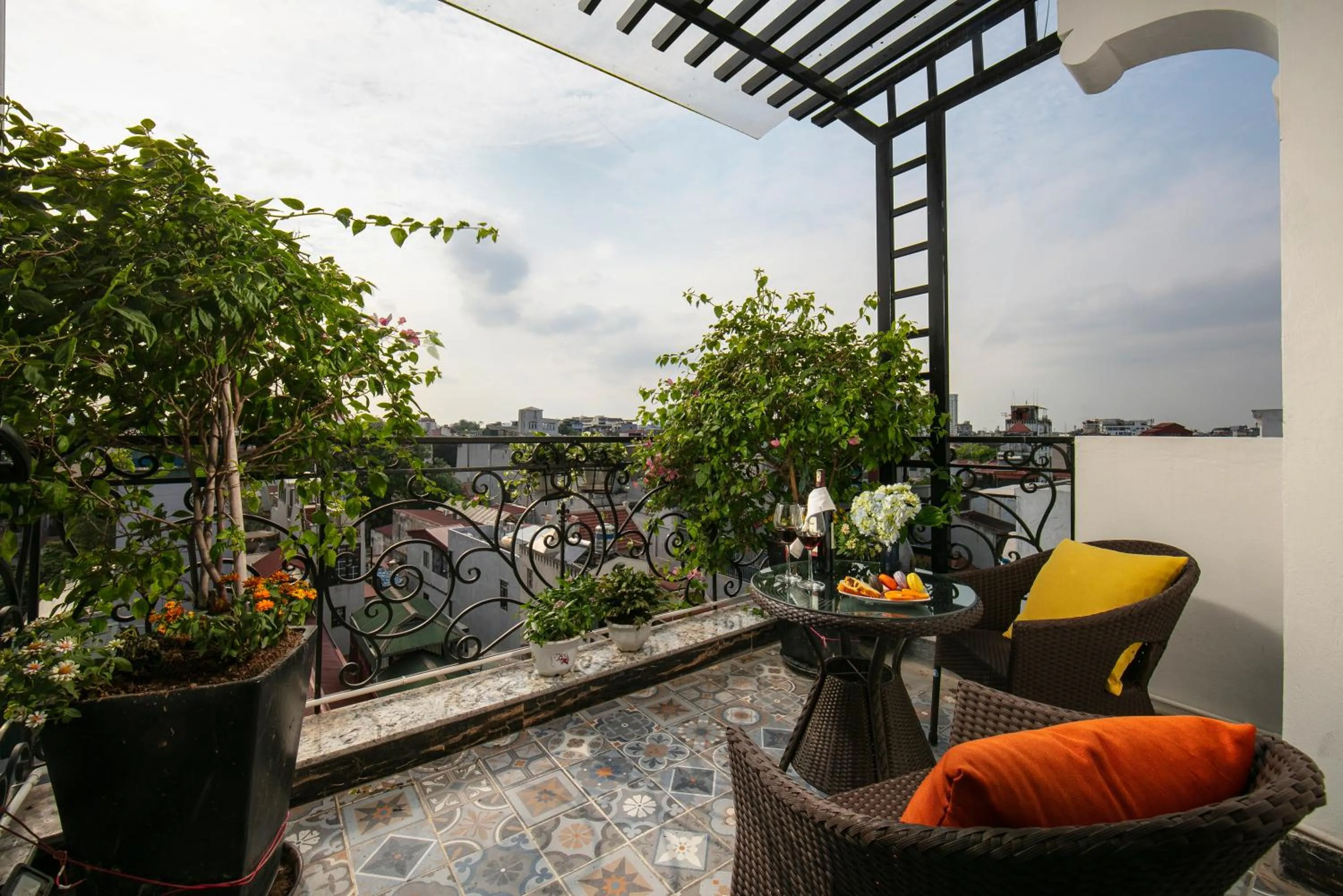 Balcony/Terrace in Carillon Boutique Hotel