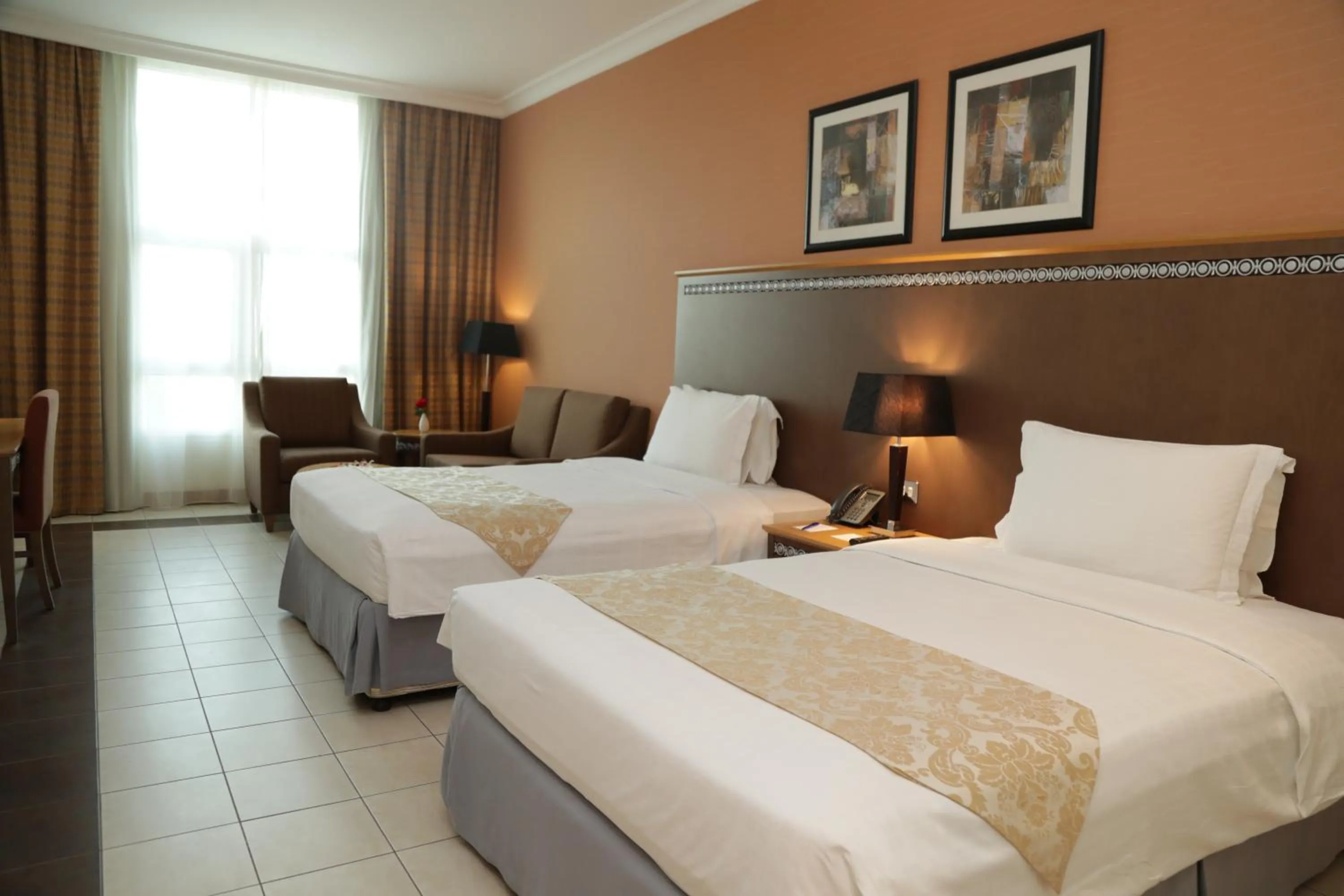 Property building, Bed in Copthorne Al Jahra Hotel & Resort