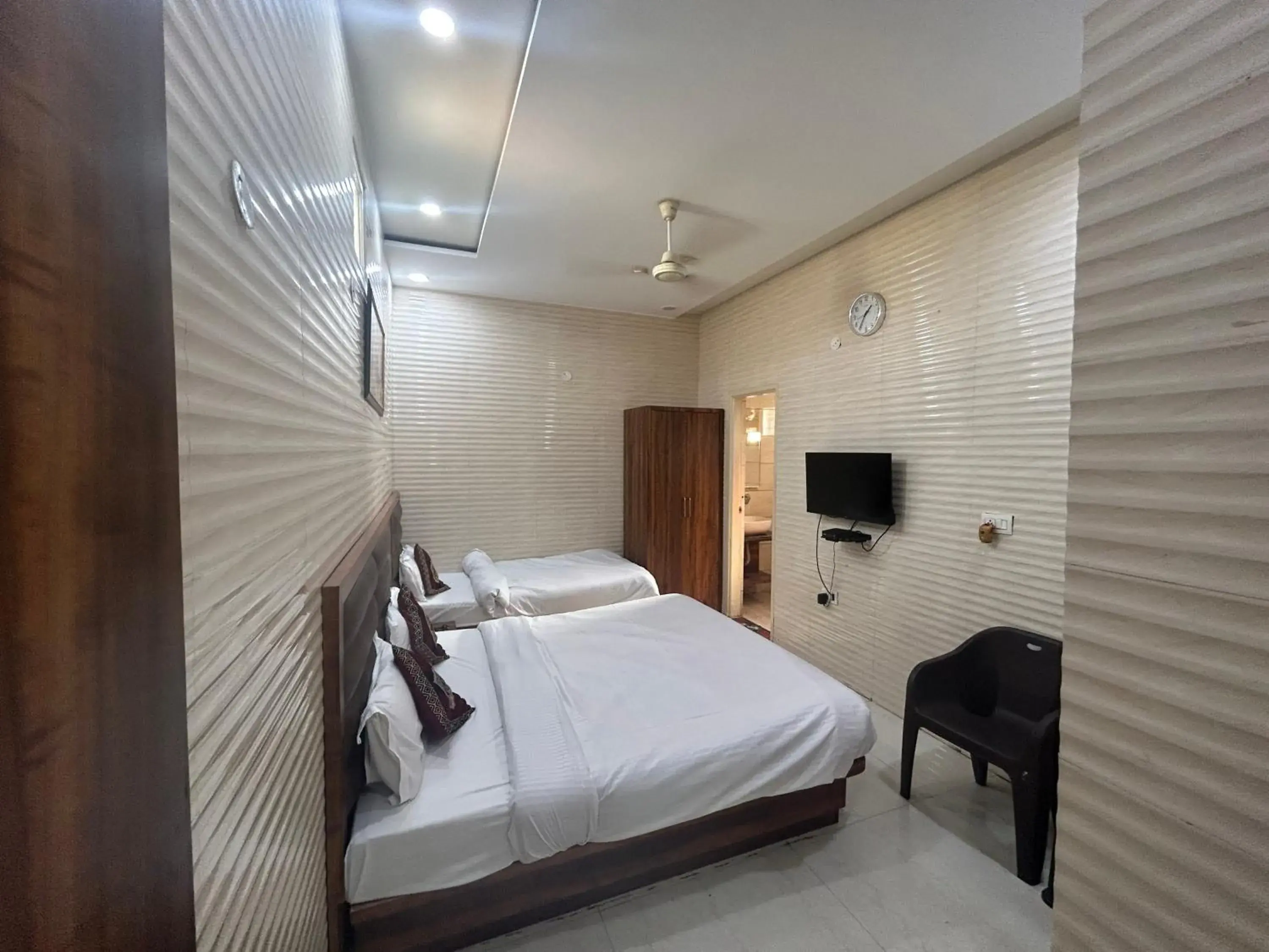 Bed in Jasneet Homestay Bed in Jasneet Homestay