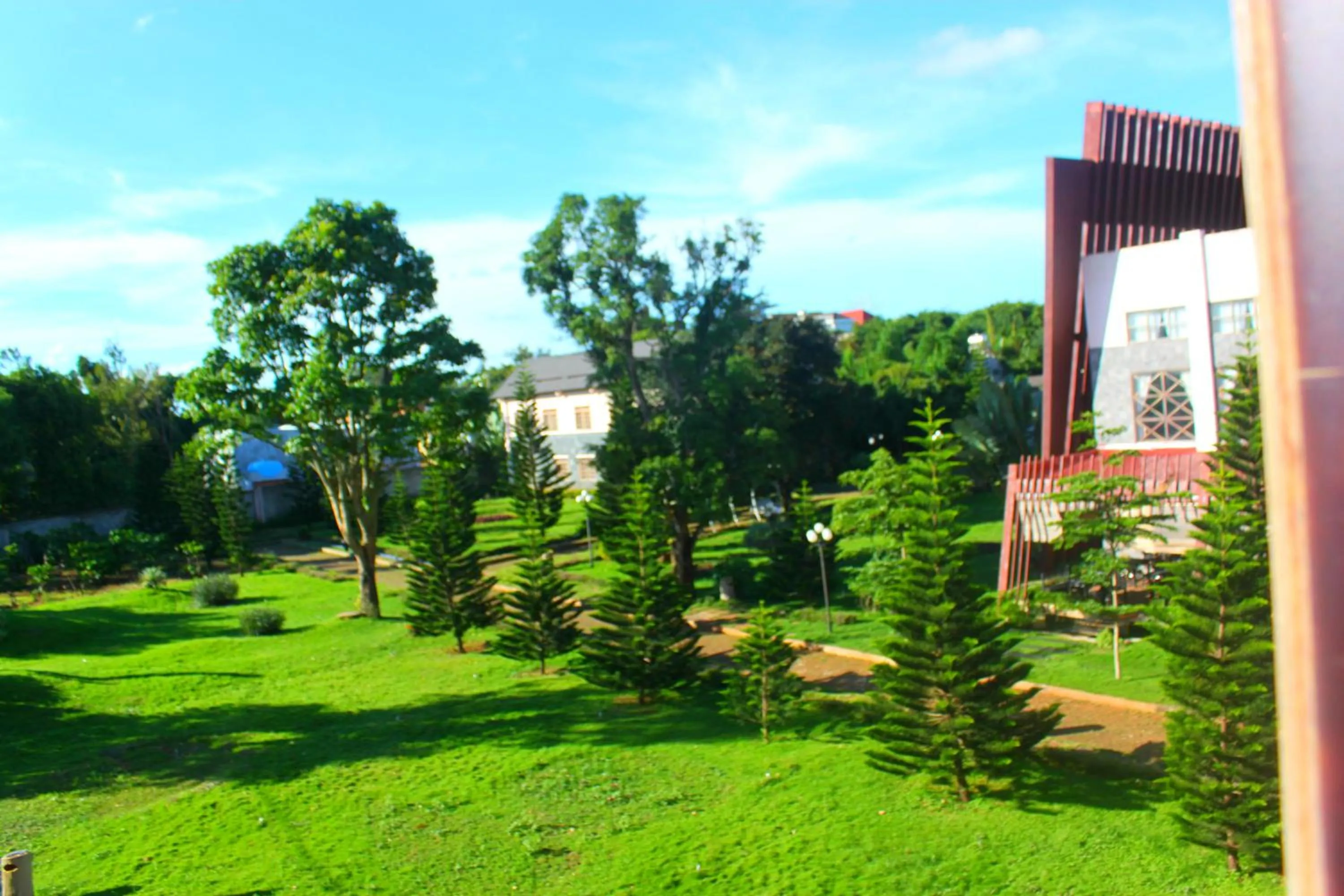 Garden in Trung Nguyên Coffee Resort