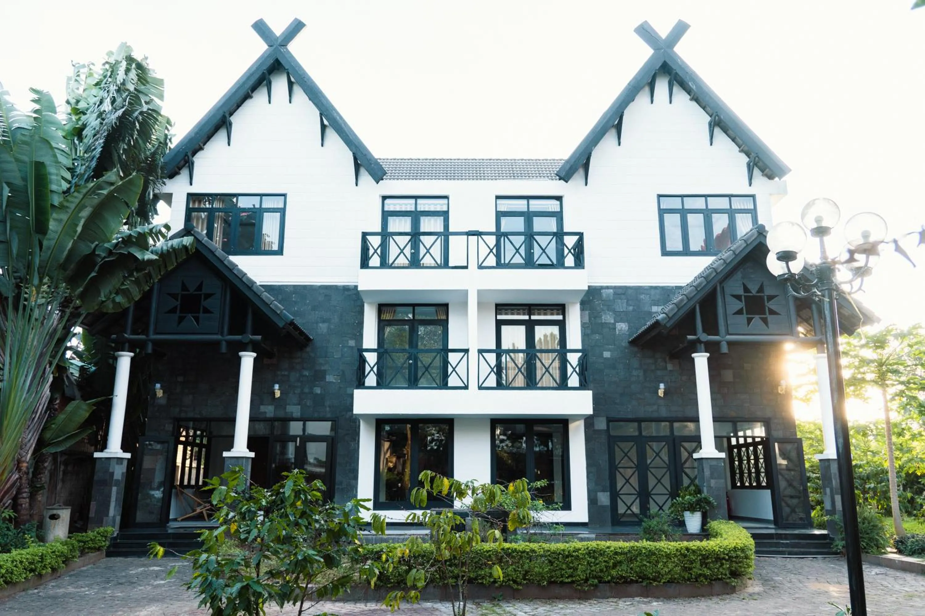 Property building in Trung Nguyên Coffee Resort