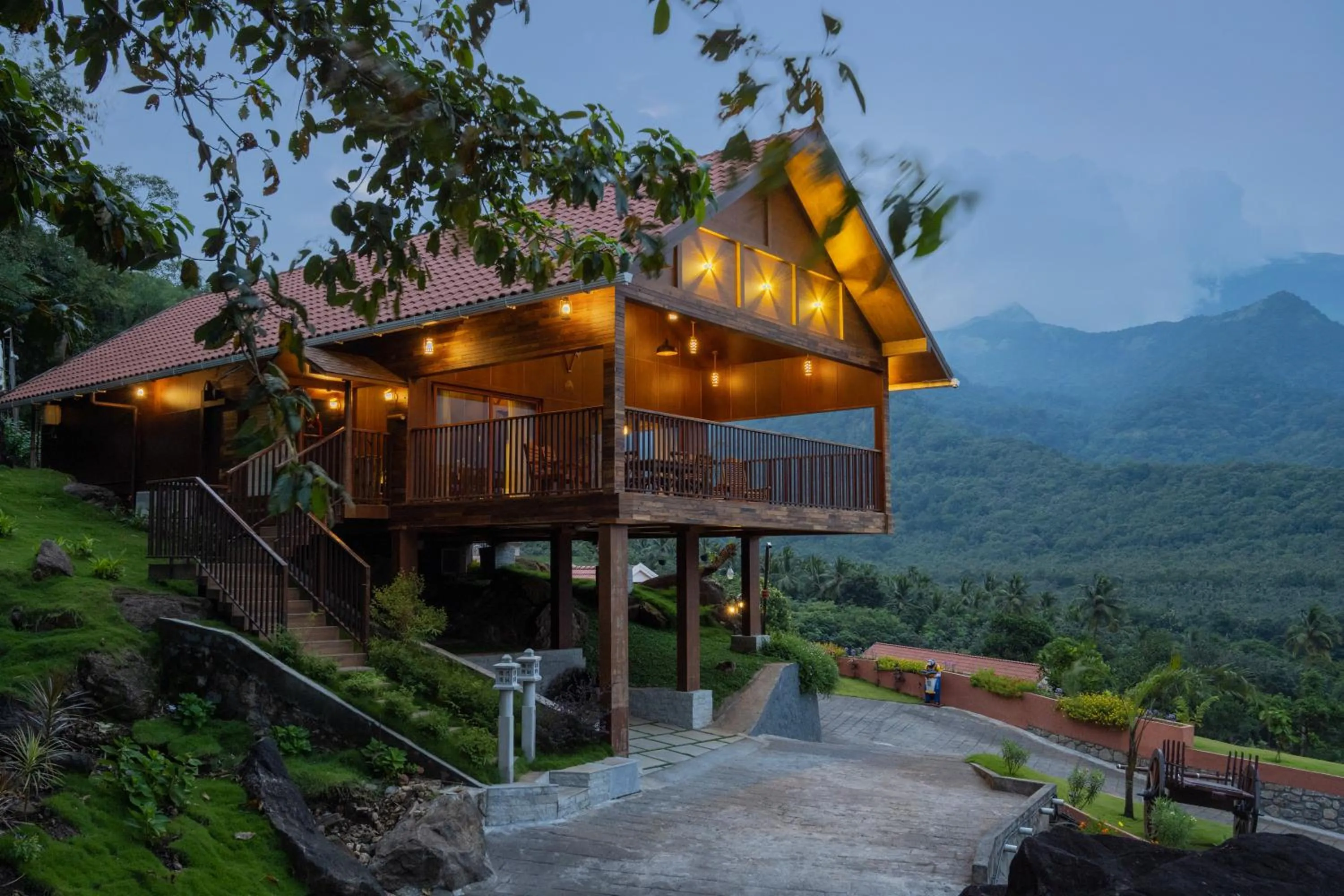 Property building in Au Revoir Wellness Resort, Malampuzha