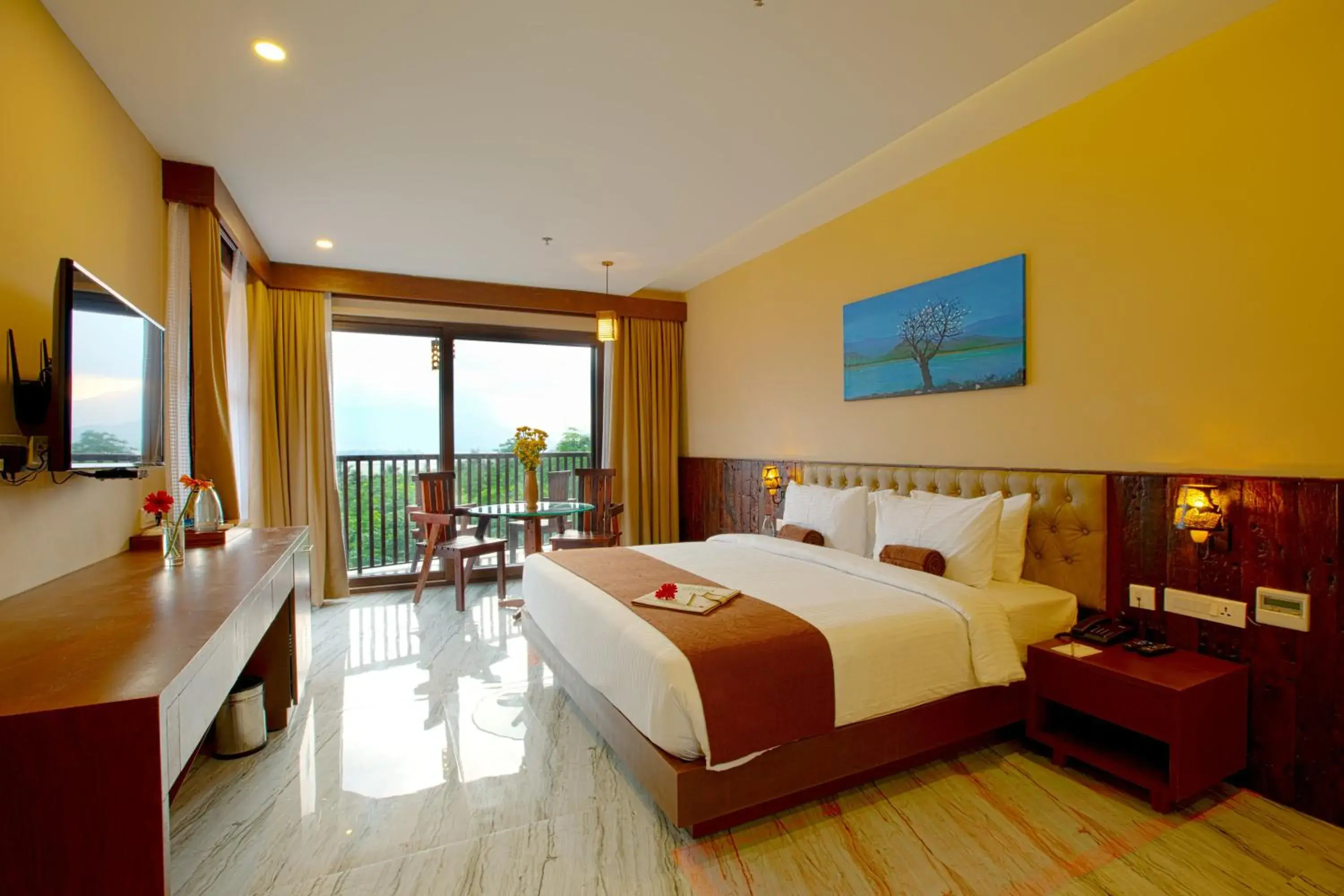 Photo of the whole room, Bed in Au Revoir Wellness Resort, Malampuzha Photo of the whole room, Bed in Au Revoir Wellness Resort, Malampuzha