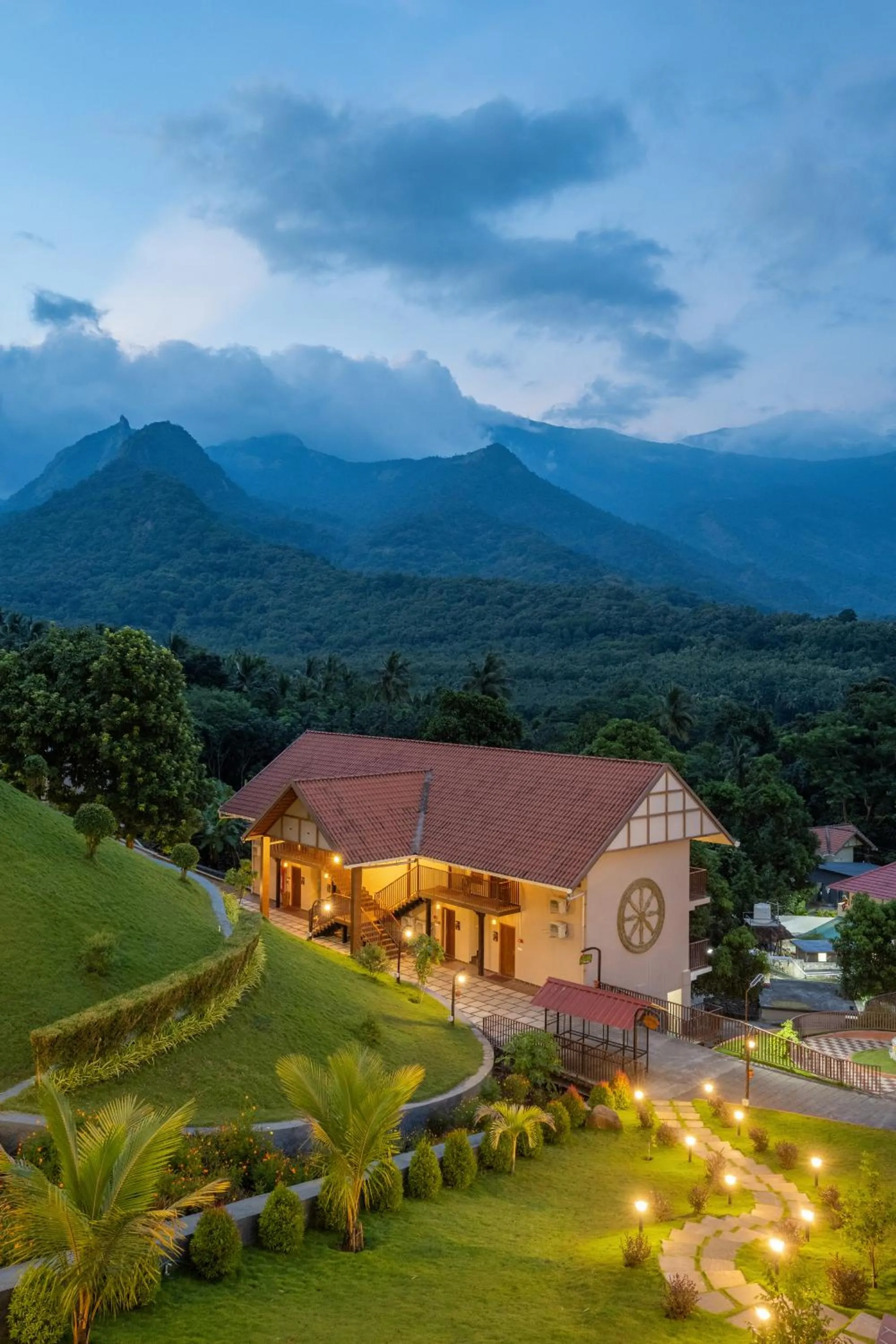 Property building in Au Revoir Wellness Resort, Malampuzha