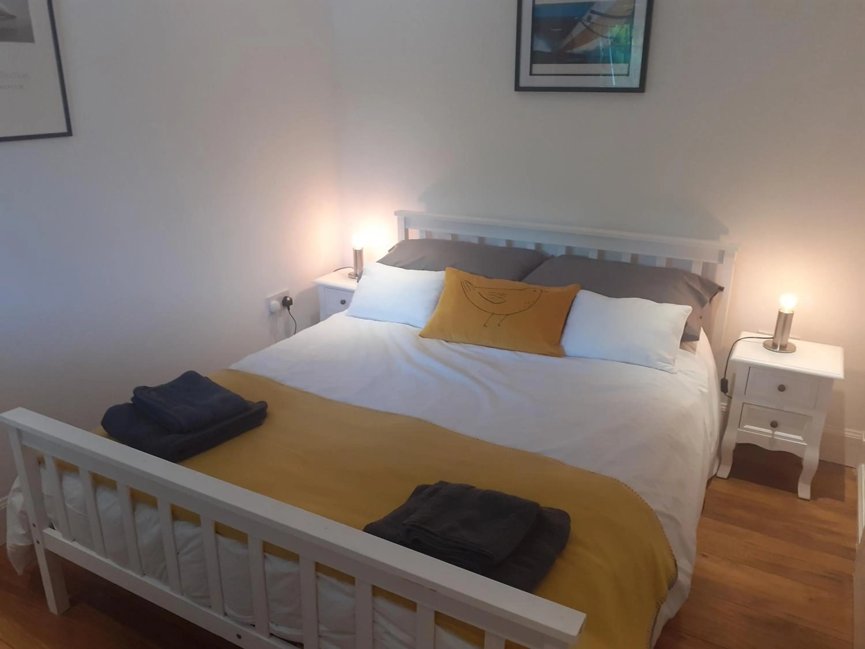 Bed in THE BOTHY SUITE BY TEMPLE WOOD
