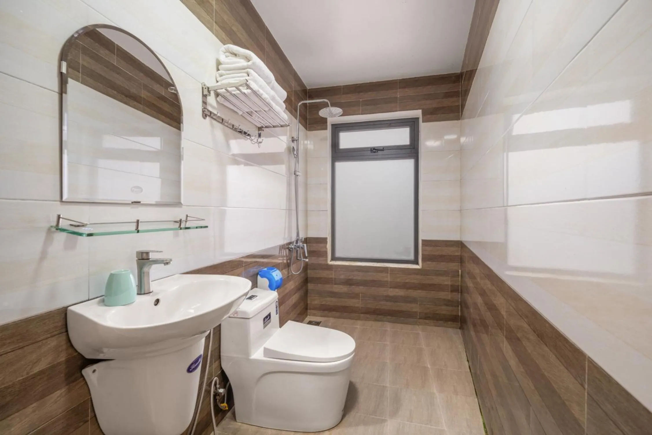 Shower in AN Boutique Hotel