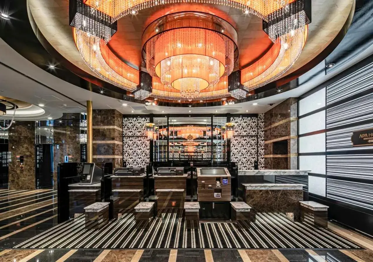 Lobby or reception in APA Hotel Nagoya Ekimae Lobby or reception in APA Hotel Nagoya Ekimae