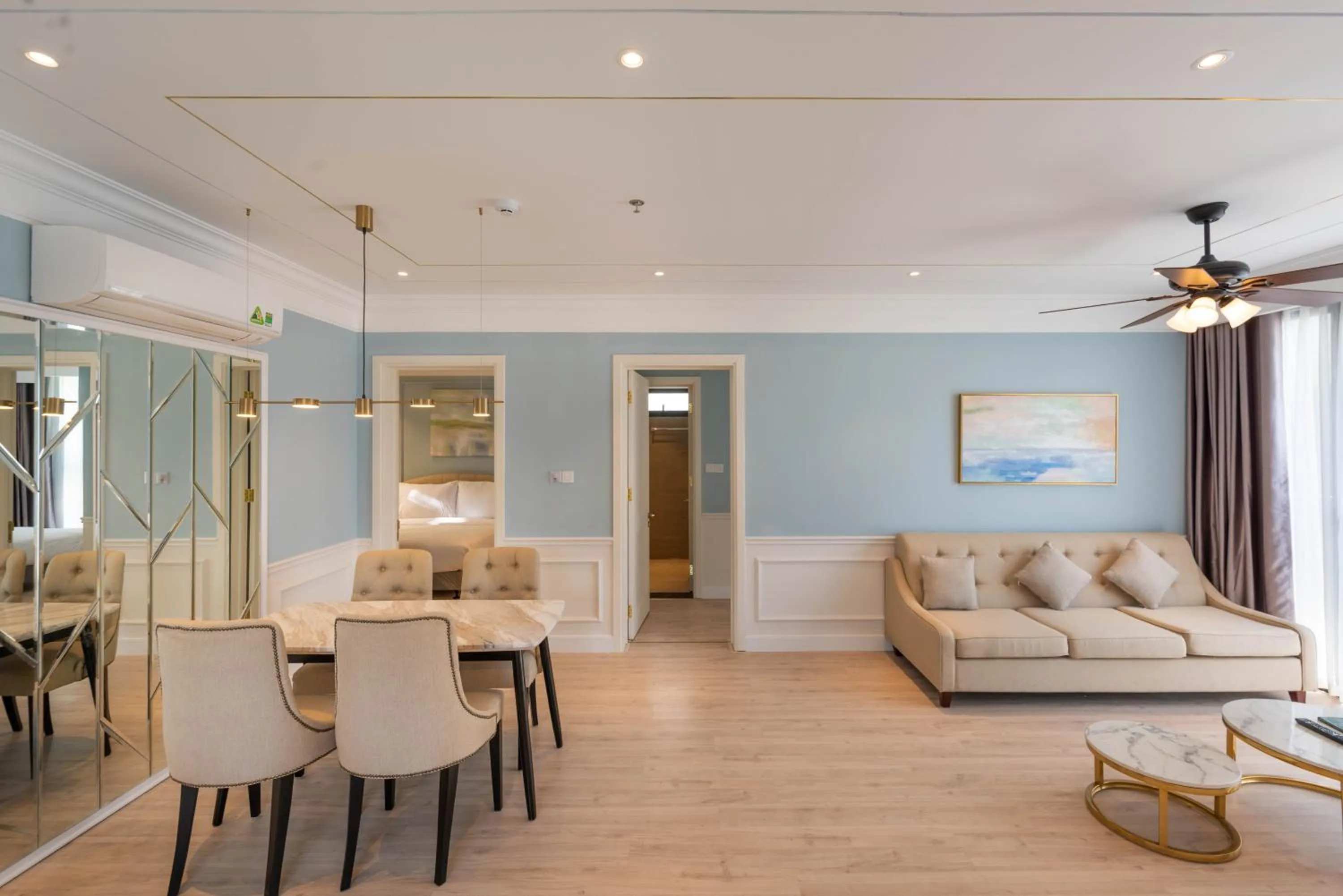 Living room in Louis Mo Apartment