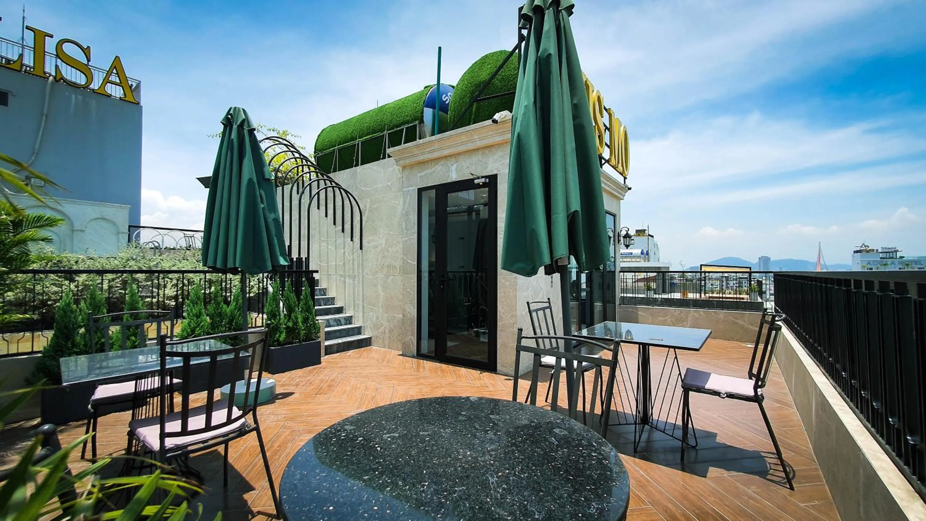 Balcony/Terrace in Louis Mo Apartment