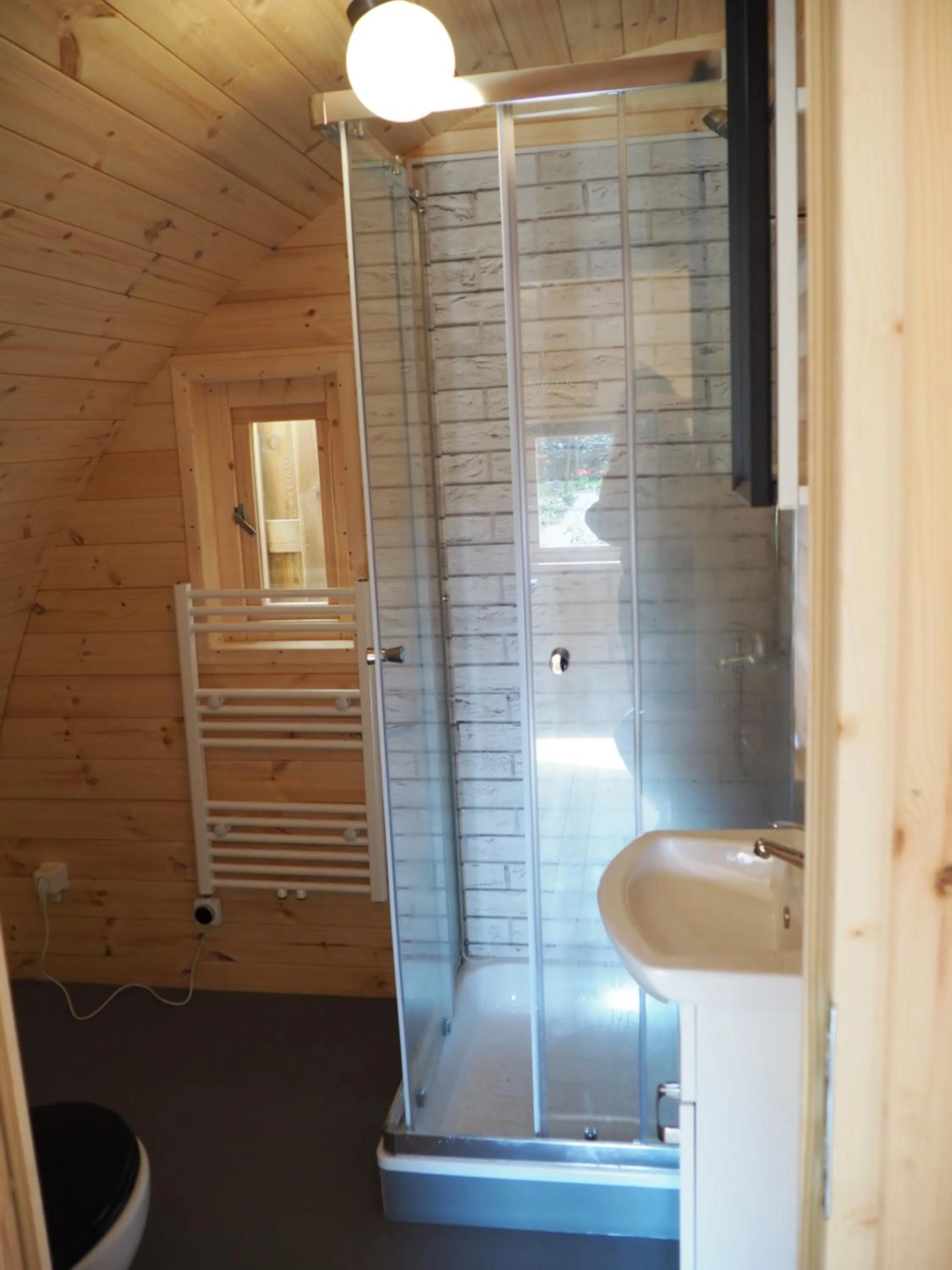 Shower in Polderlodge