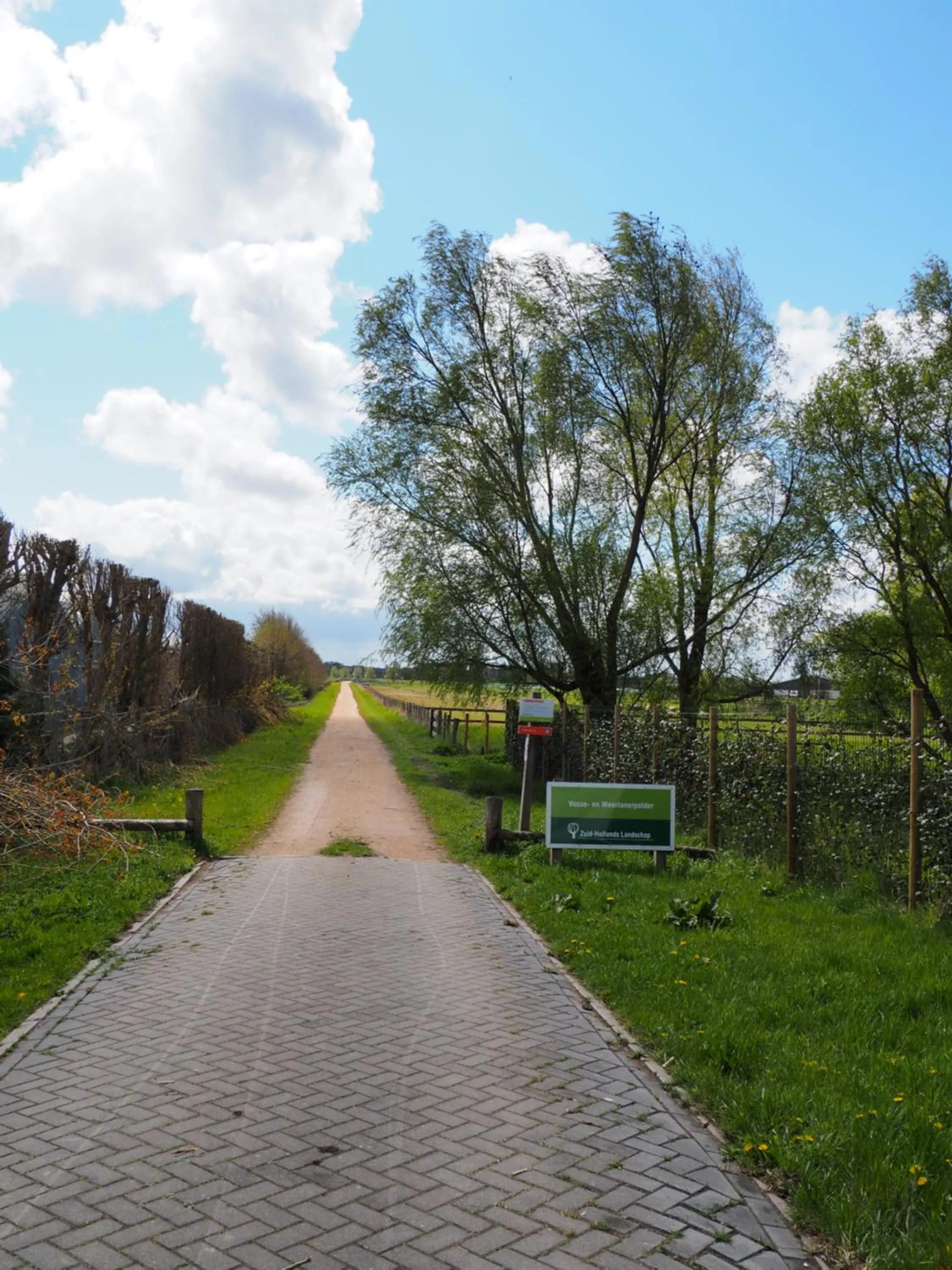 Natural landscape in Polderlodge