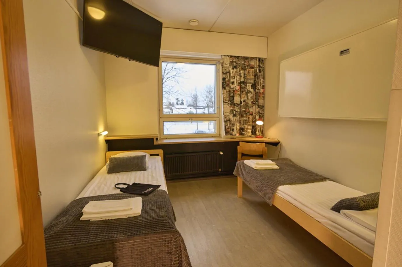 Bed in Hotel Tikkurila