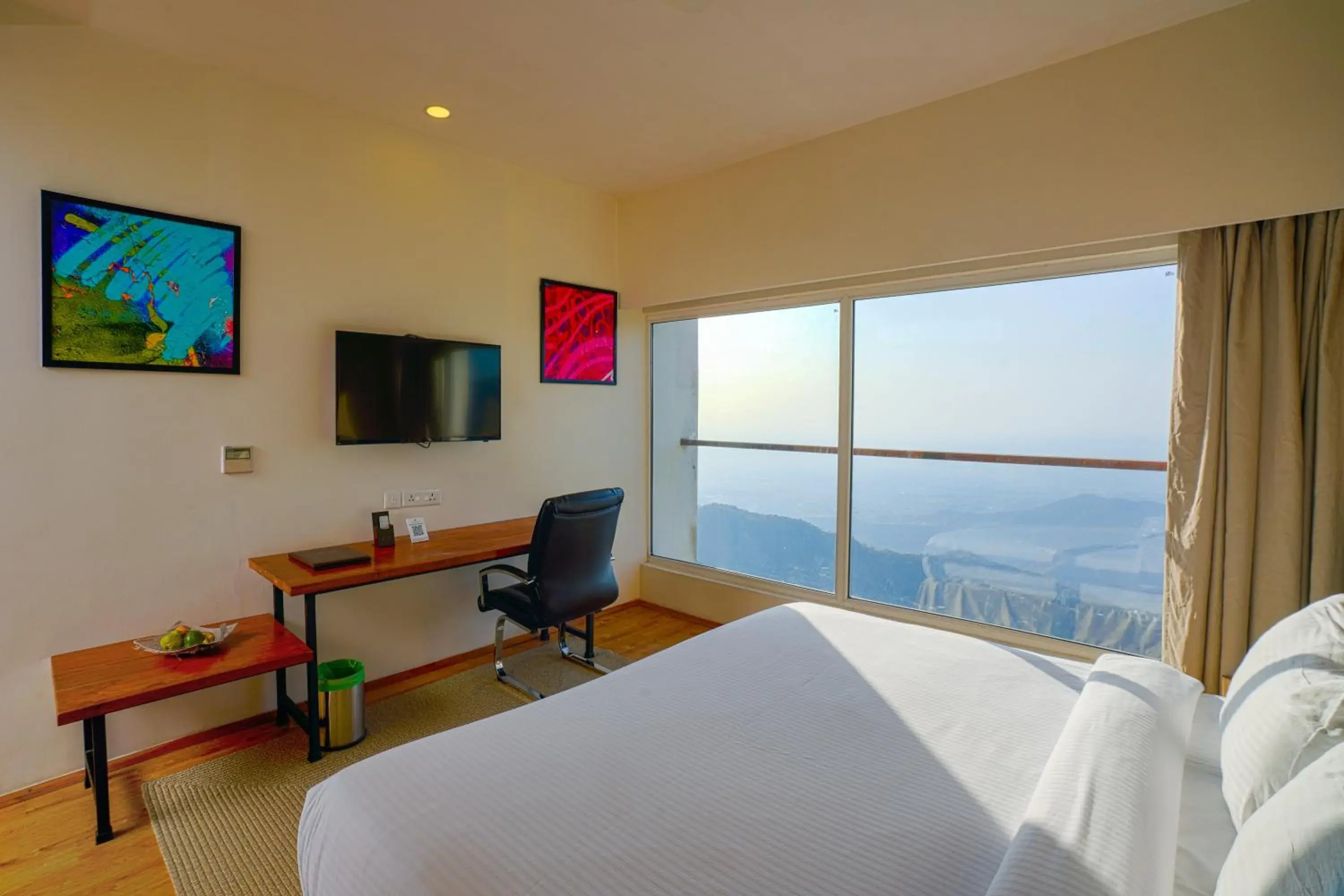 Bedroom, Bed in Timber Trail Heights & Terraces-Cable Car Escape Bedroom, Bed in Timber Trail Heights & Terraces-Cable Car Escape