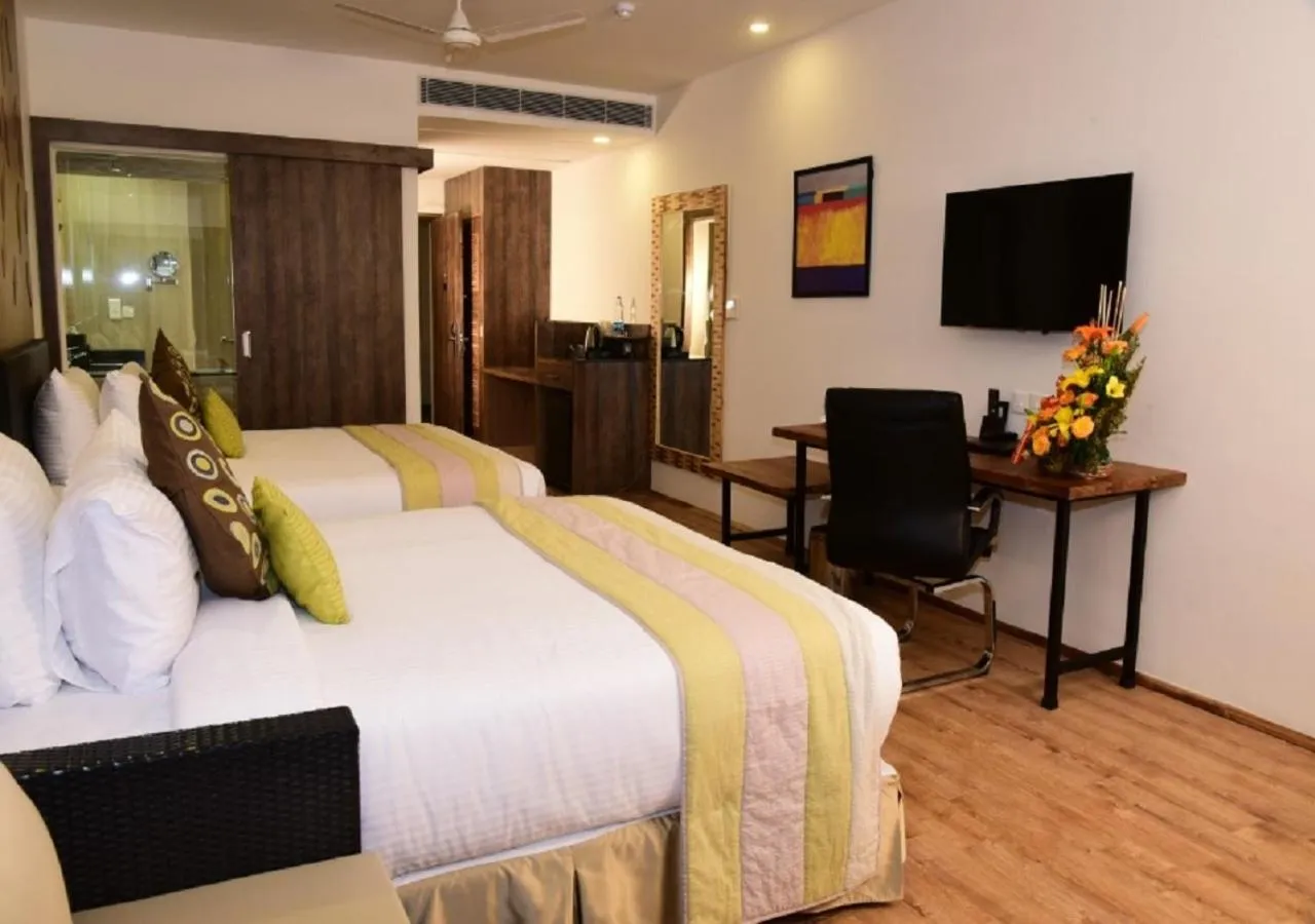 Photo of the whole room, Bed in Timber Trail Heights & Terraces-Cable Car Escape