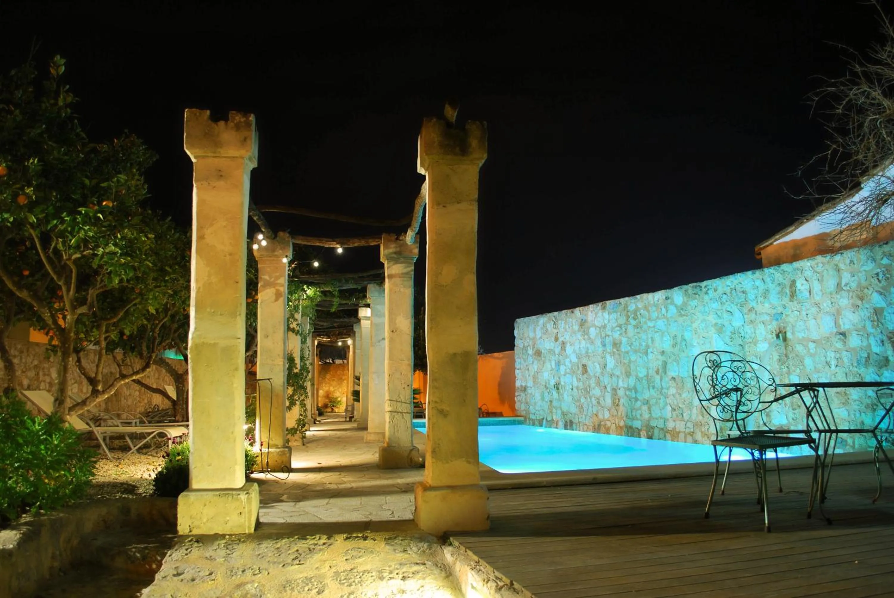Patio in PETIT HOTEL ALGAIDA