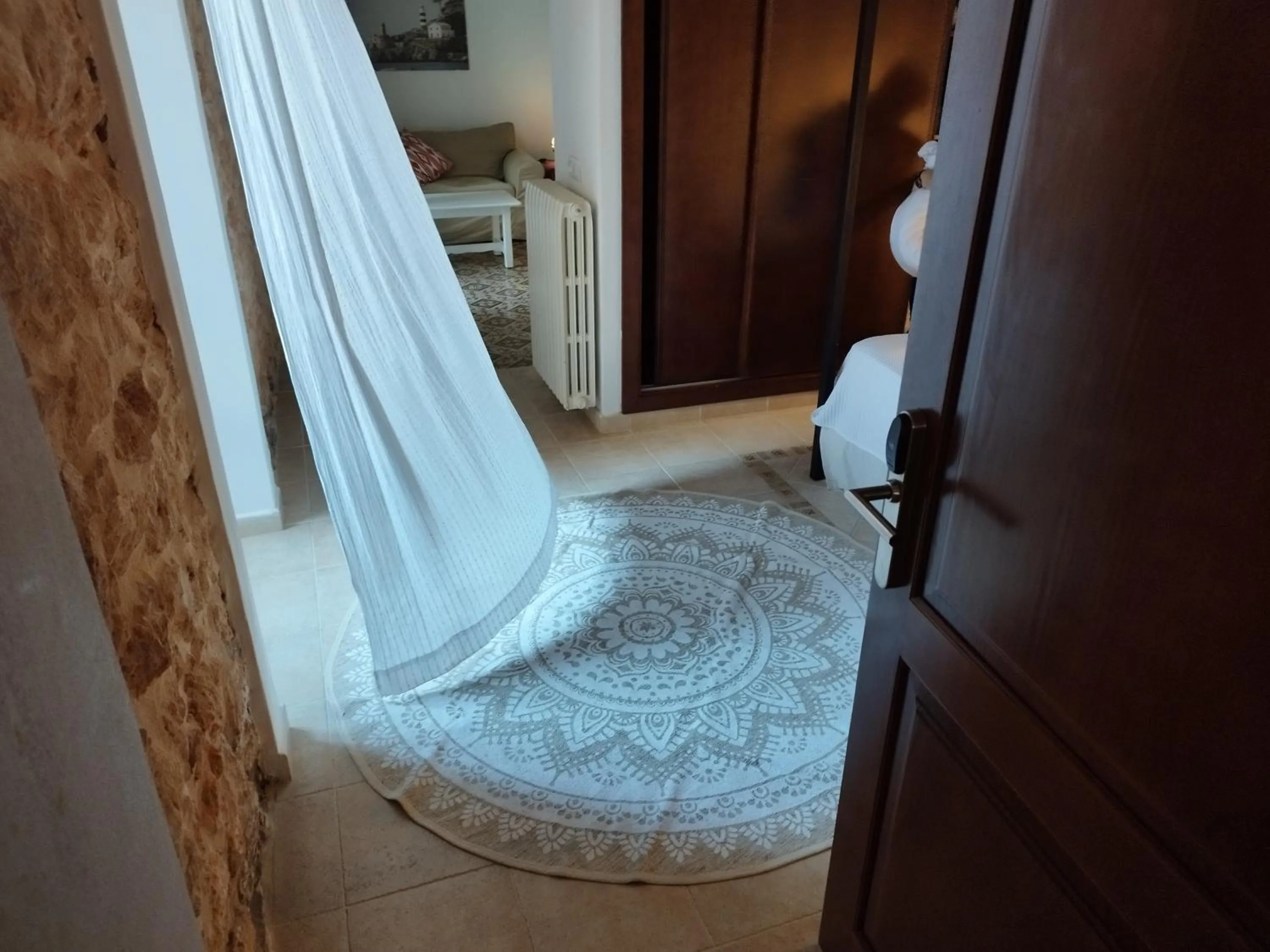 Bed in PETIT HOTEL ALGAIDA