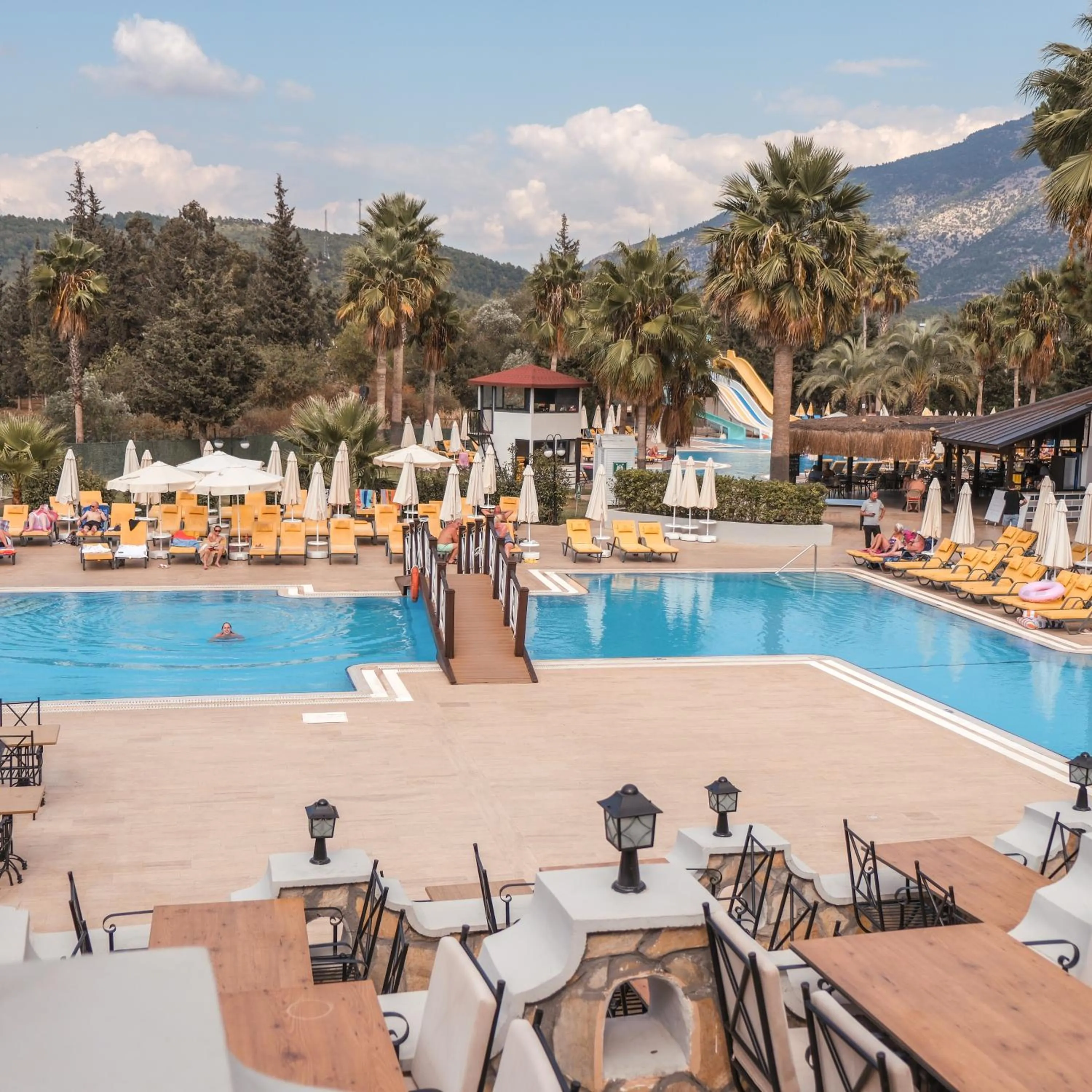 Swimming pool in Orka Village Hisarönü